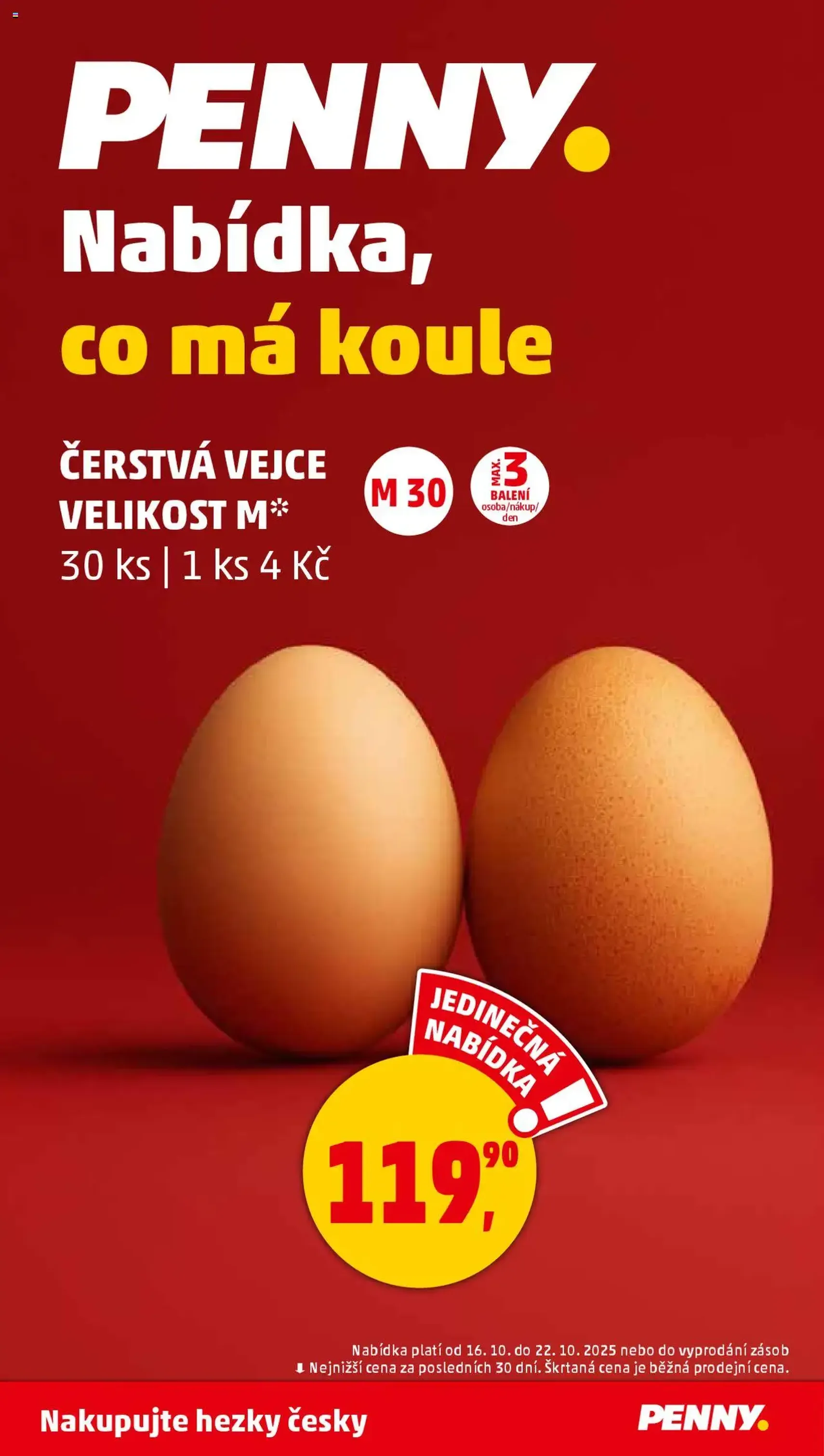 Penny Market leták - Čtvrtečník - platný leták od 16.10.2025 strana 30 z 36 Penny Market leták - Čtvrtečník - platný leták od 16.10.2025 strana 30 z 36