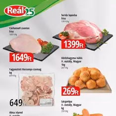 Reál Bevásárló hétvége - Pest megye - szórólap előnézete érvényes 2026.01.08. -tól