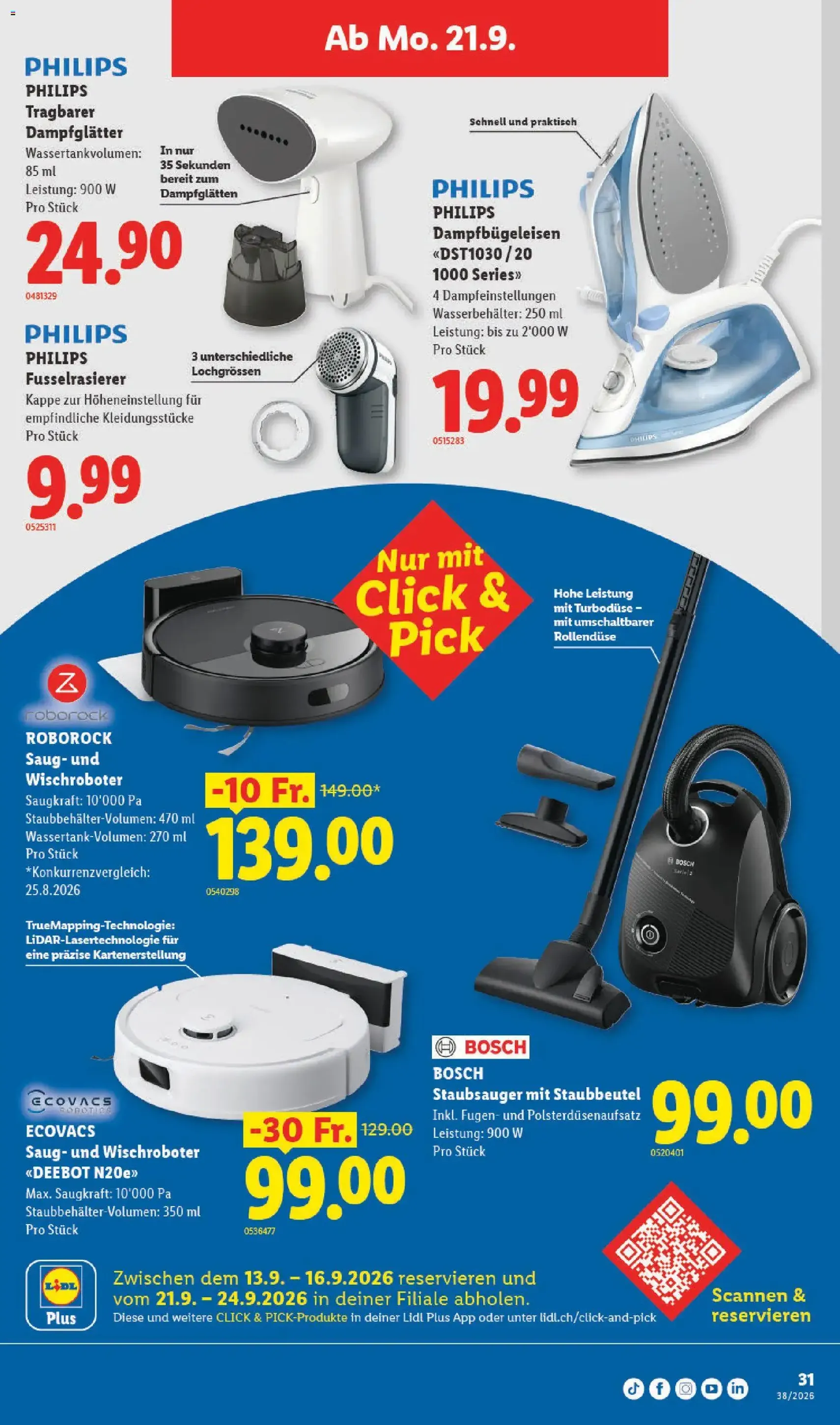 Lidl aktionen - Gültiger Prospekt ab 17.09.2026, Seite 31 von insgesamt 32