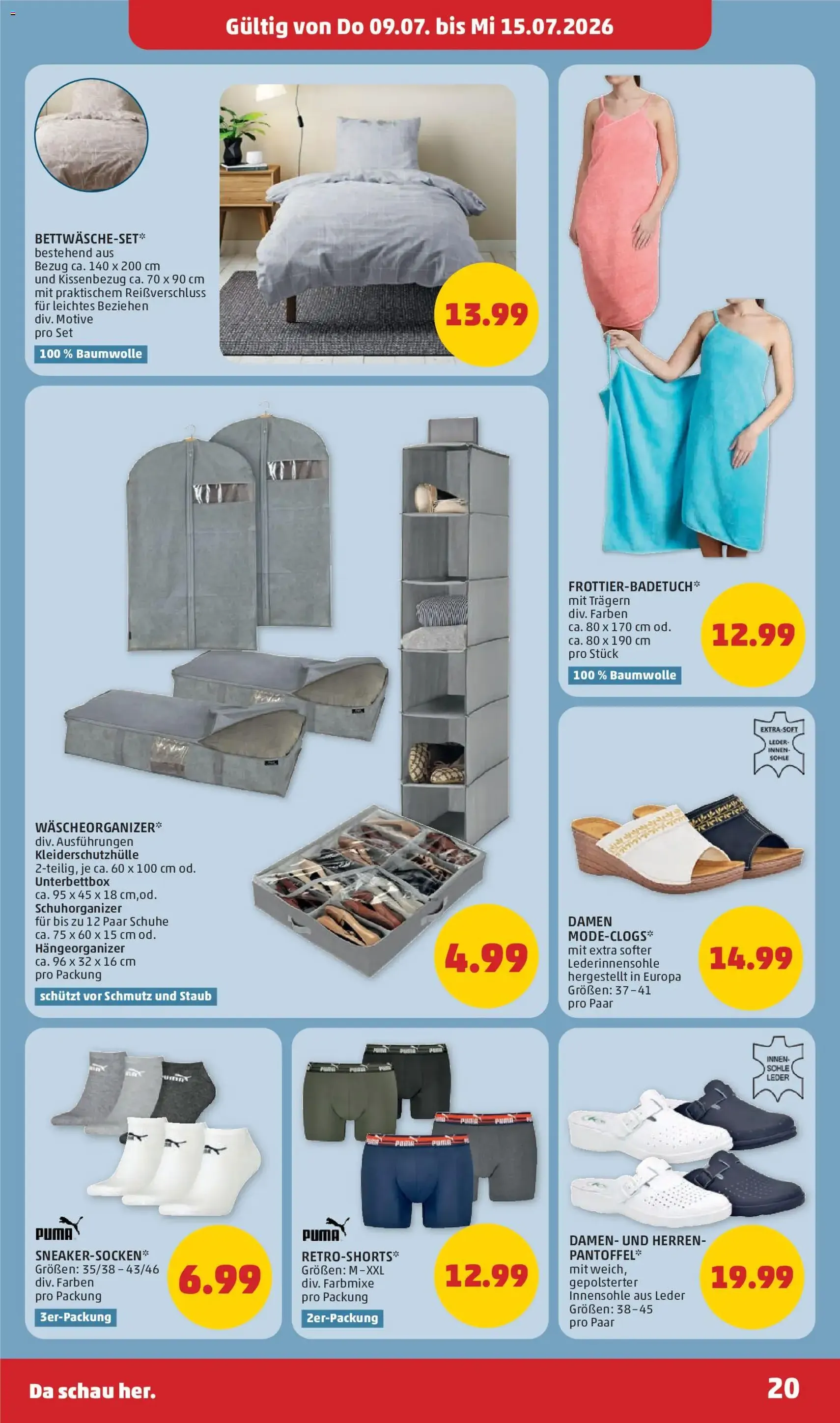 Penny Markt Flugblatt - Gültiger Prospekt ab 09.07.2026, Seite 20 von insgesamt 28