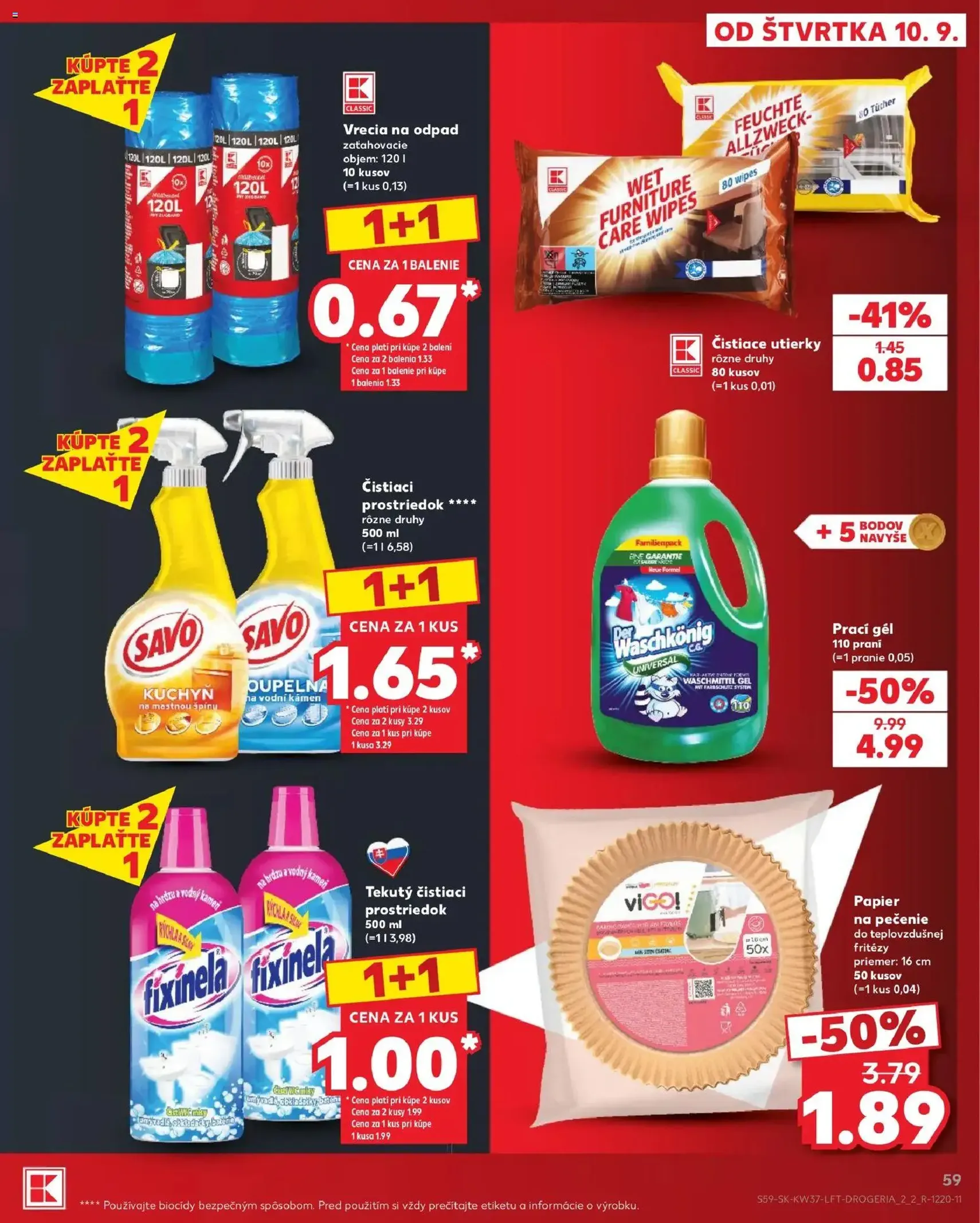 Kaufland leták - platný leták od 10.09.2026 strana 59 z 84