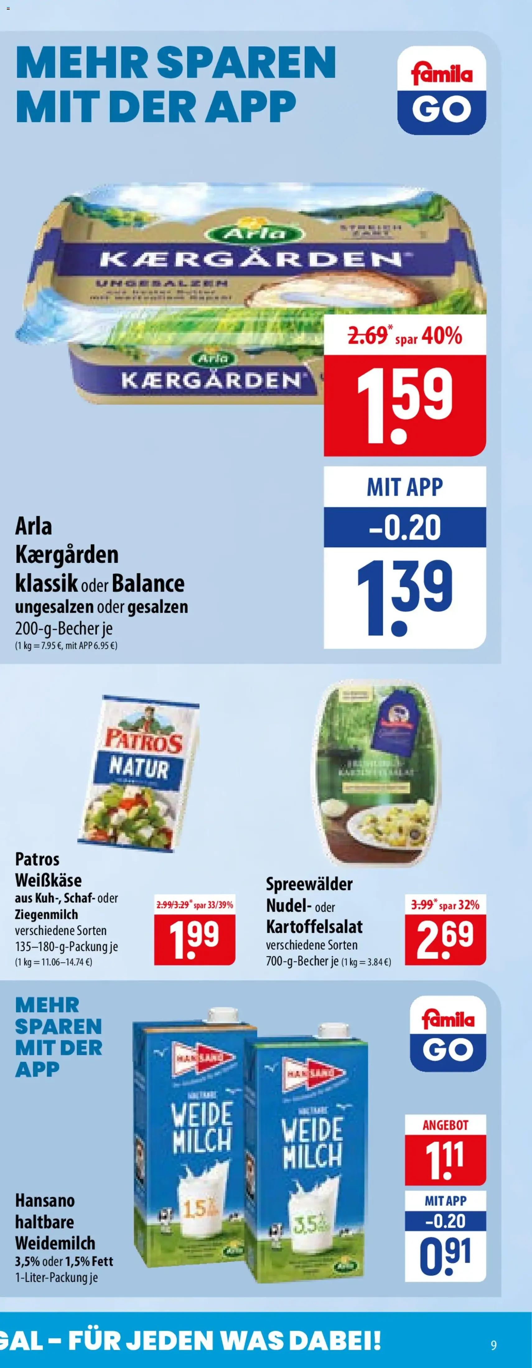 Famila Prospekt - Gültiger Prospekt ab 13.07.2026, Seite 17 von insgesamt 46