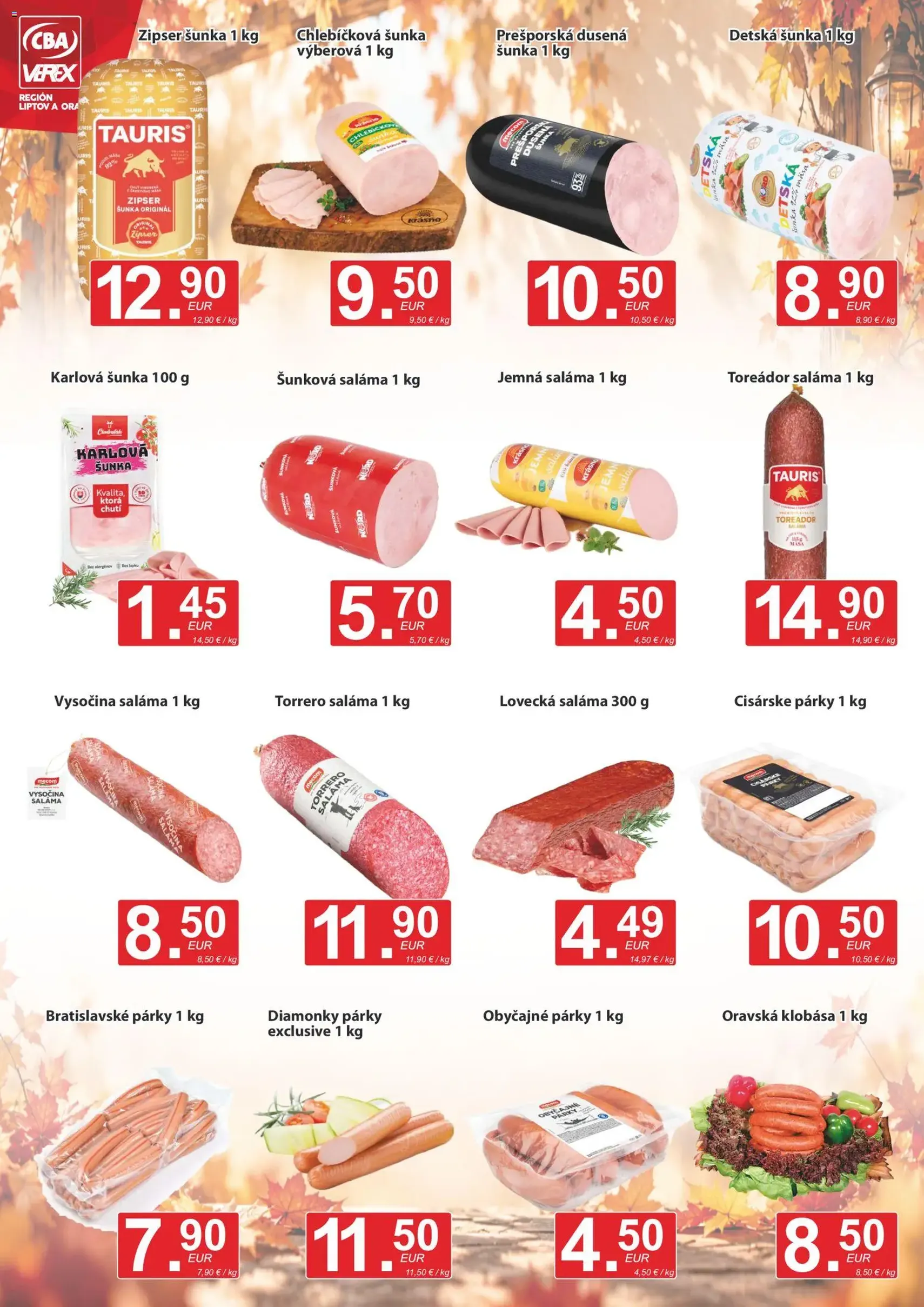 CBA Verex leták - platný leták od 15.10.2026 strana 2 z 12