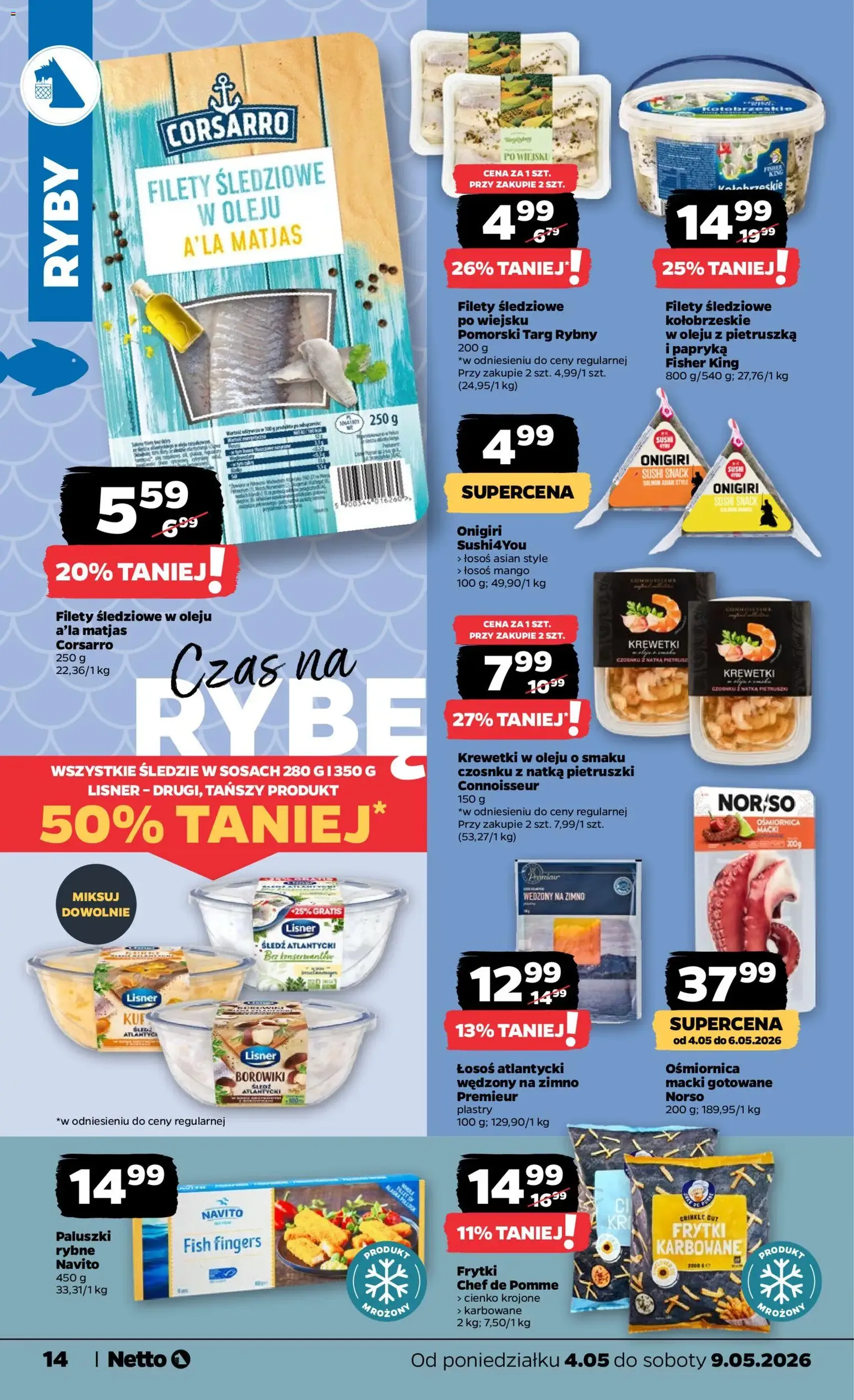 Netto gazetka od poniedziałku spożywcza - ważny gazetka od 04.05.2026 strona 14 z 31