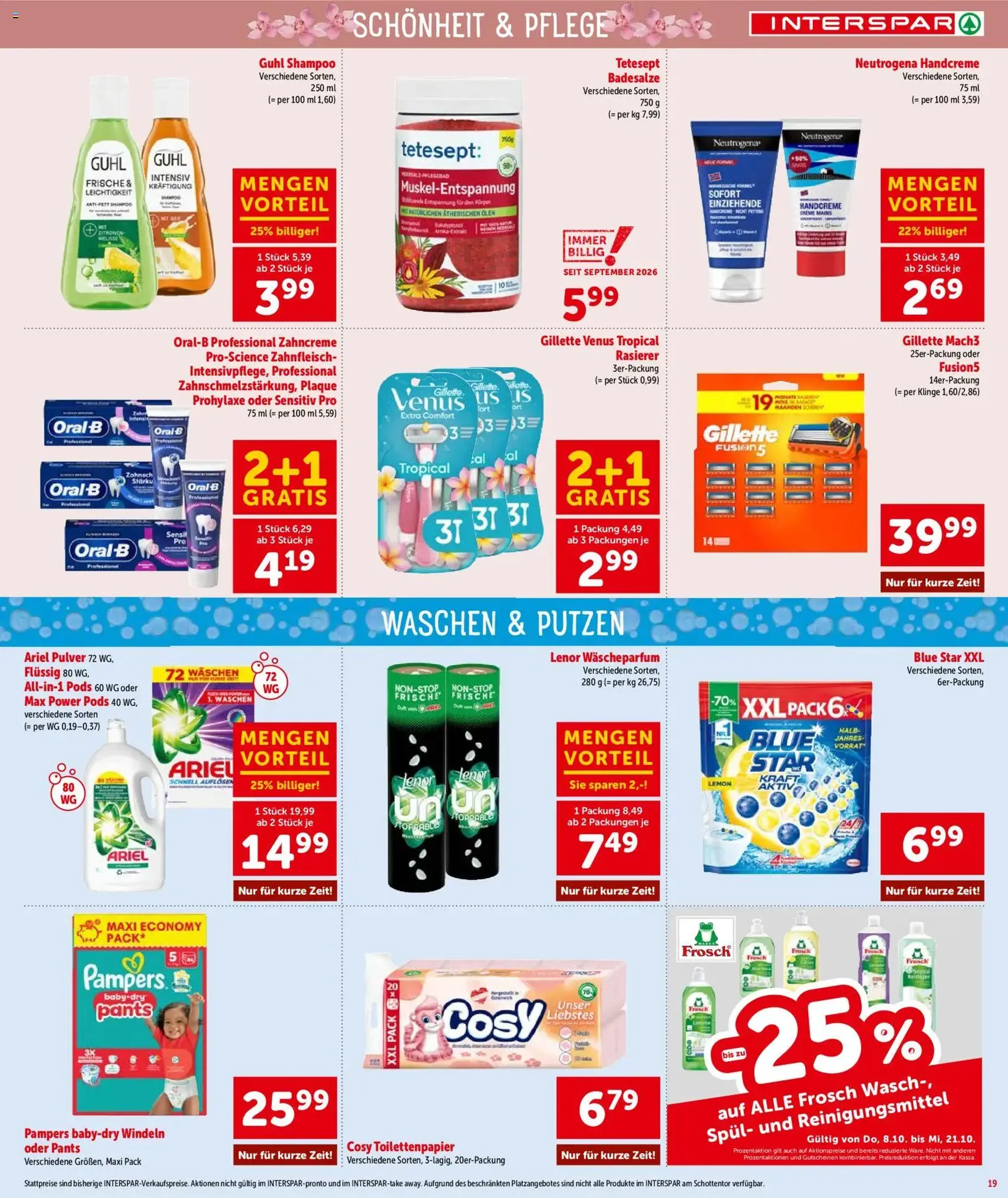 Interspar Flugblatt - Gültiger Prospekt ab 08.10.2026, Seite 19 von insgesamt 24