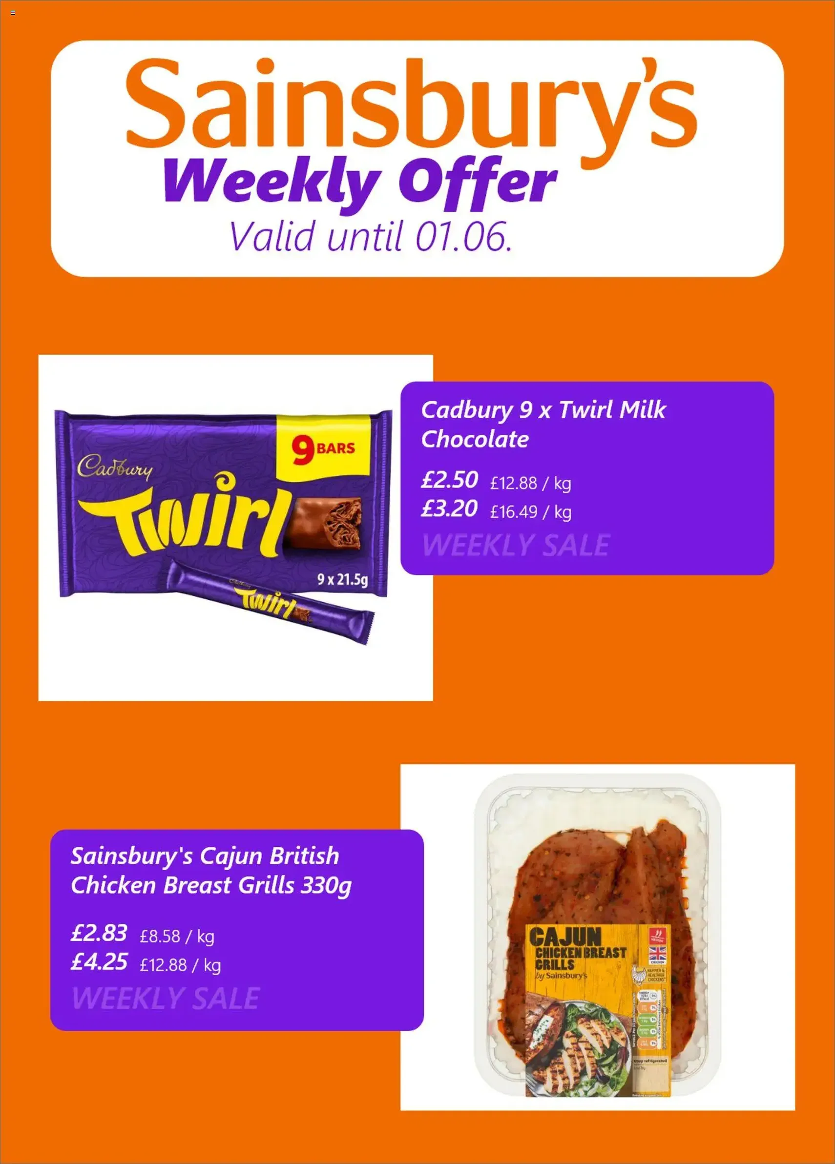 Sainsbury's - Weekly offers - valid flyer from 26/05/2026, page 2 of 5