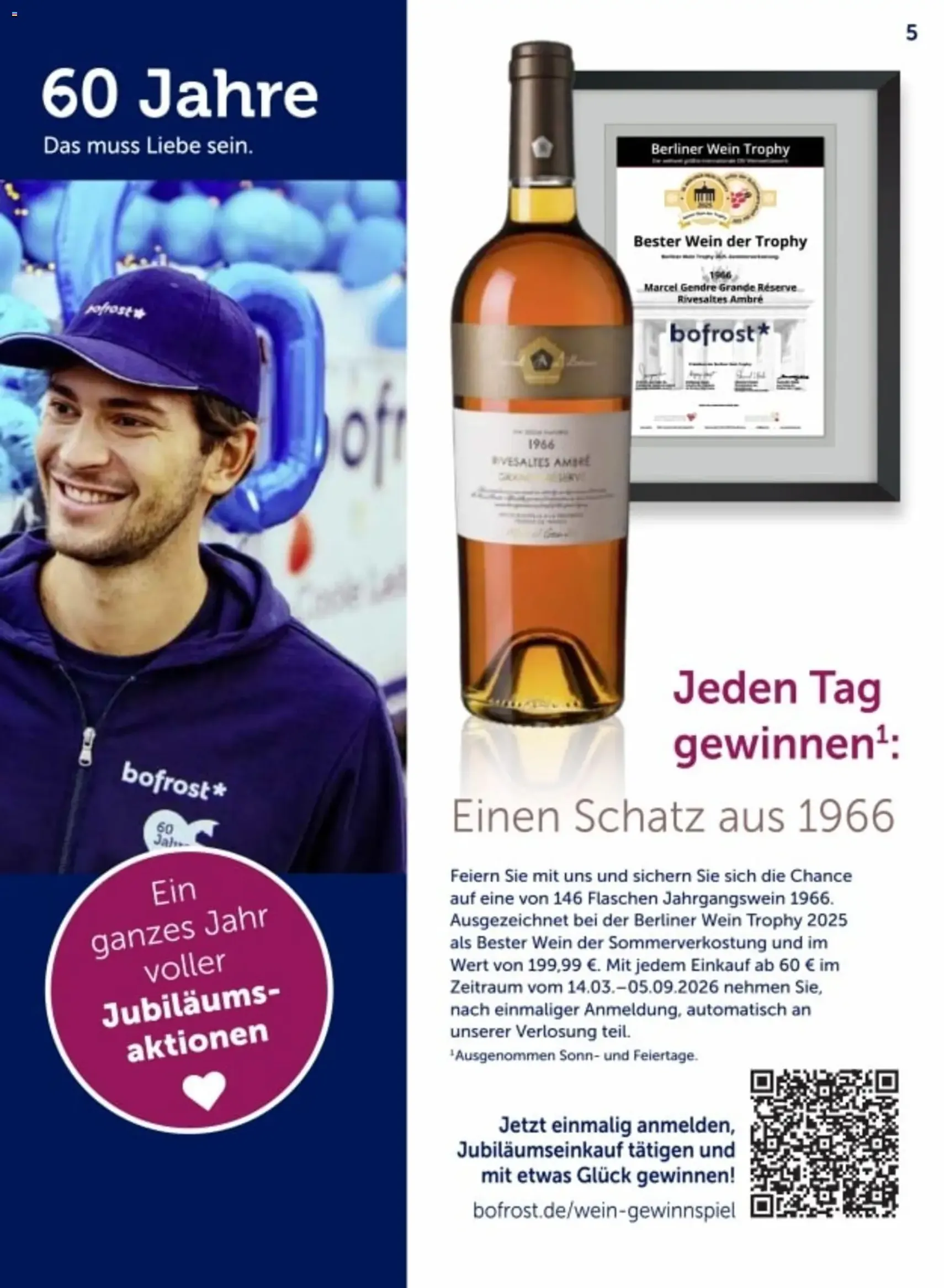 Bofrost Katalog - Gültiger Prospekt ab 06.03.2026, Seite 5 von insgesamt 150