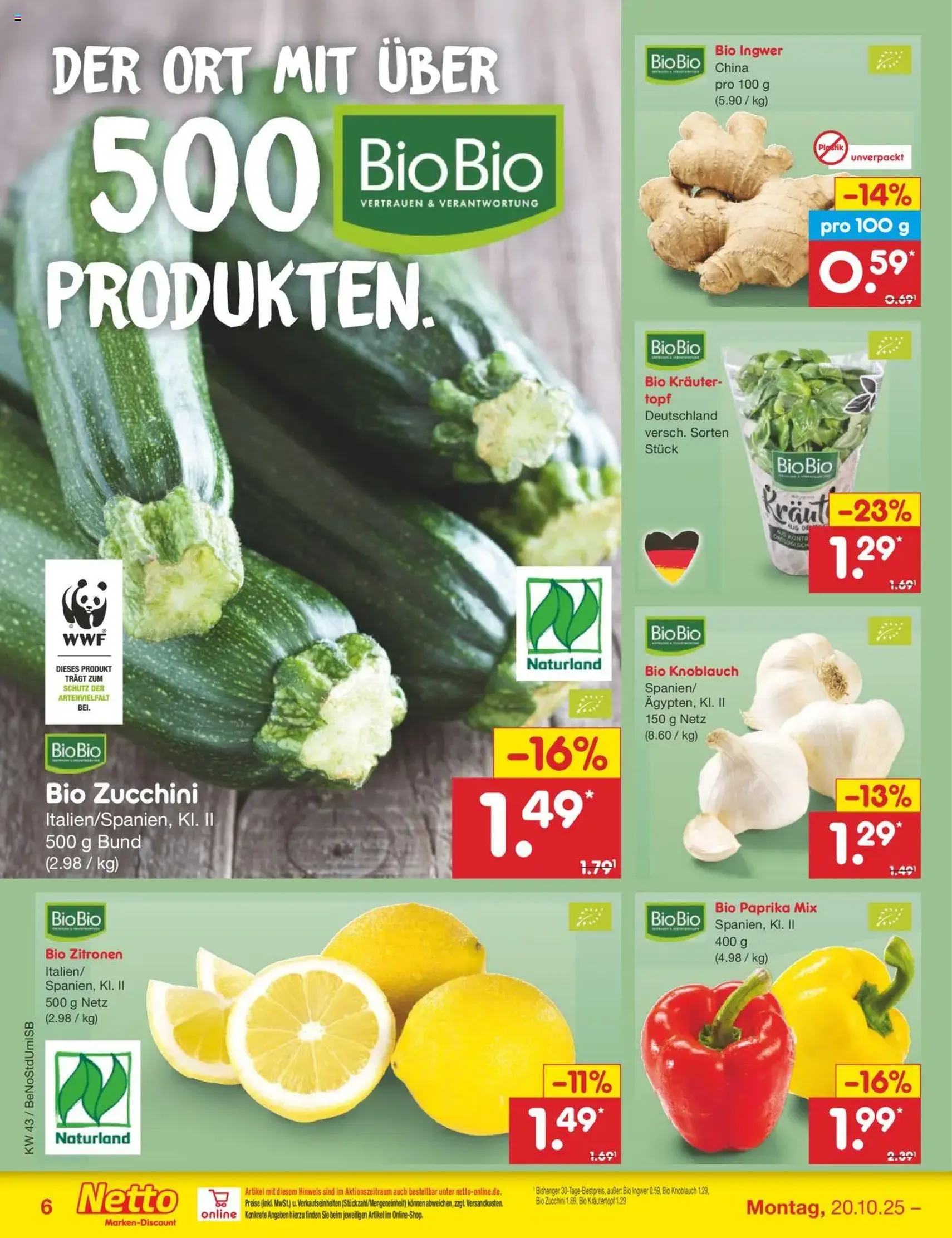 Netto Marken-Discount Prospekt - Gültiger Prospekt ab 20.10.2025, Seite 12 von insgesamt 69 Netto Marken-Discount Prospekt - Gültiger Prospekt ab 20.10.2025, Seite 12 von insgesamt 69