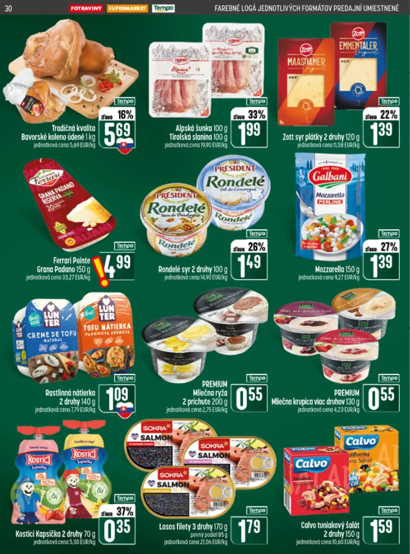 COOP Jednota leták - platný leták od 10.09.2026 strana 30 z 32