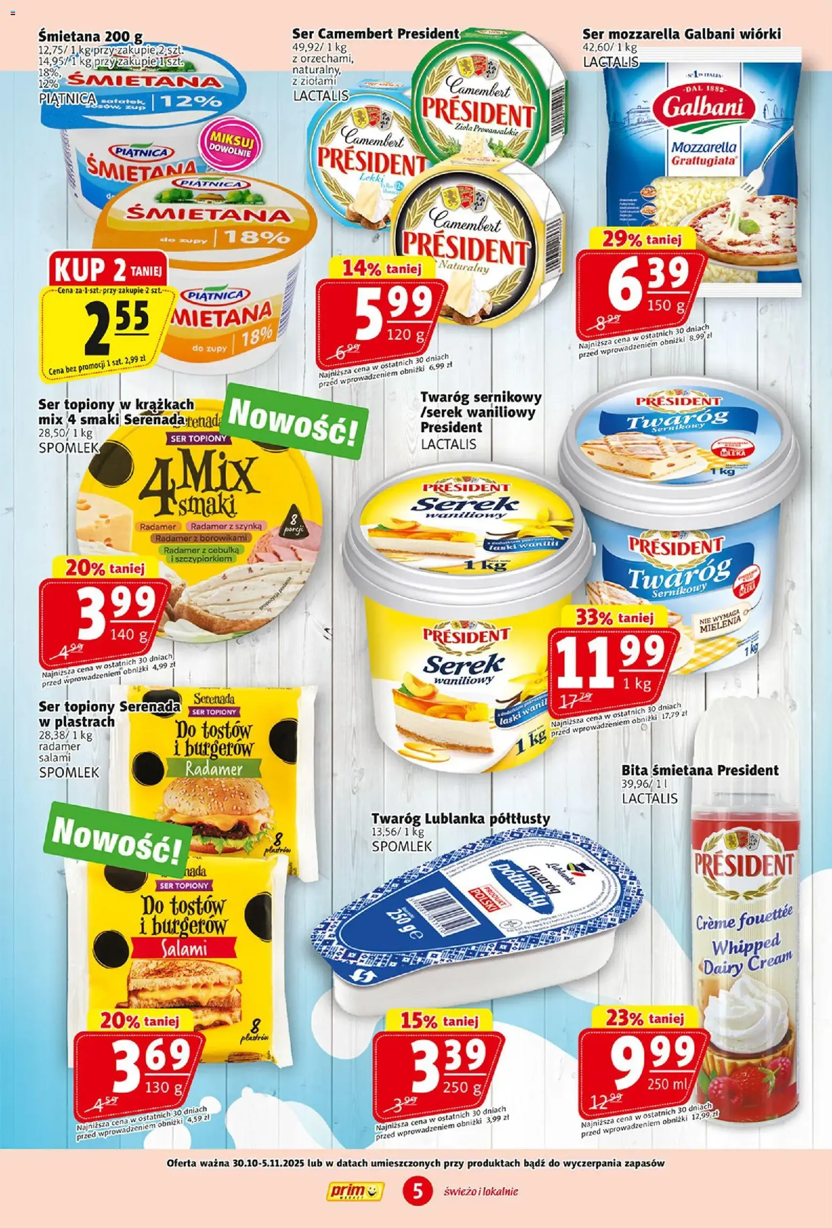 Prim Market Gazetka - ważny gazetka od 30.10.2025 strona 5 z 16 Prim Market Gazetka - ważny gazetka od 30.10.2025 strona 5 z 16