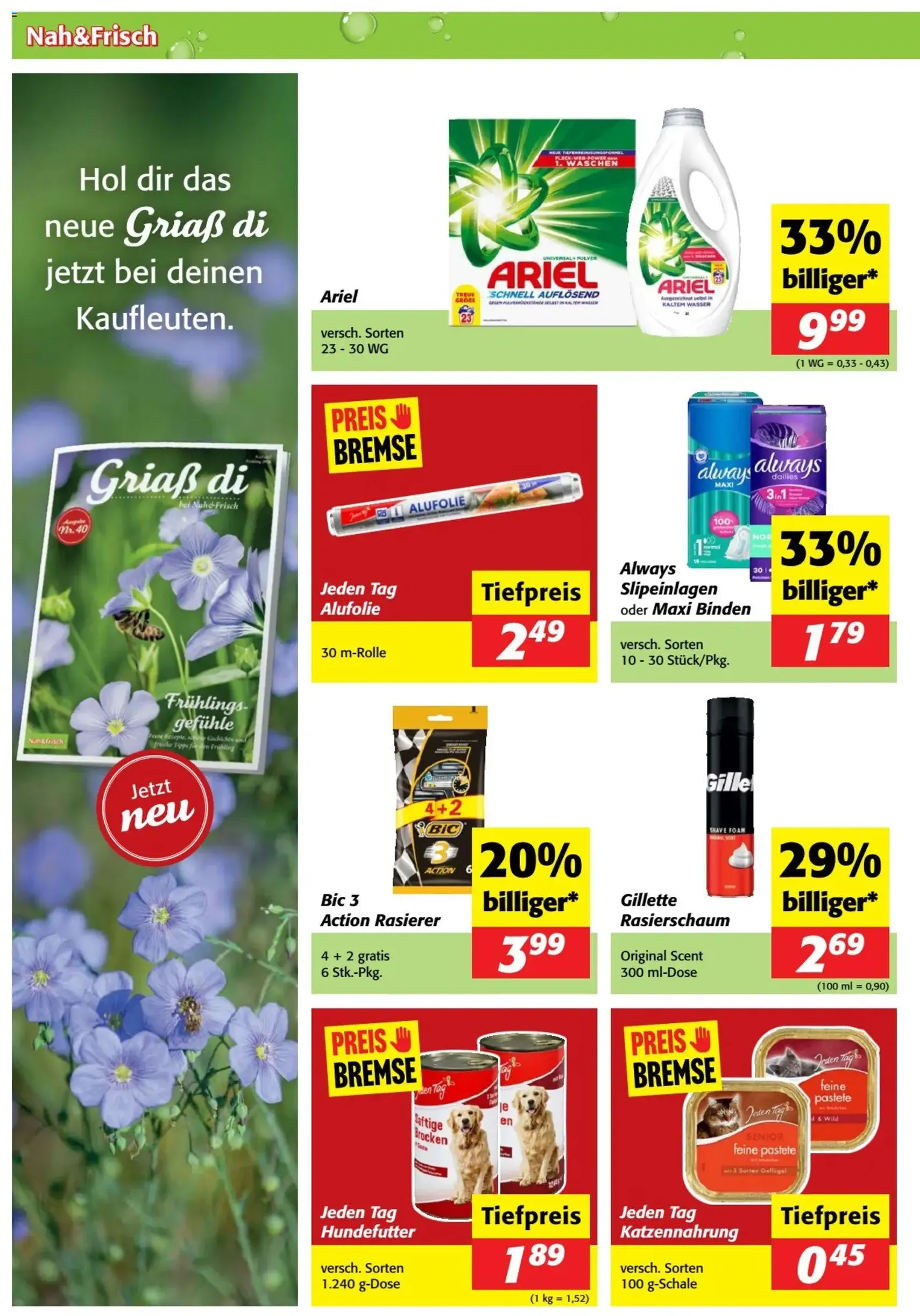 Nah und Frisch Flugblatt - Gültiger Prospekt ab 04.03.2026, Seite 4 von insgesamt 8