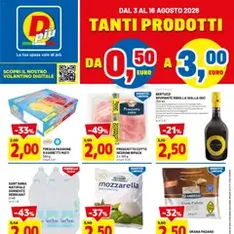 D Più volantino - anteprima volantino valido dal 03/08/2026