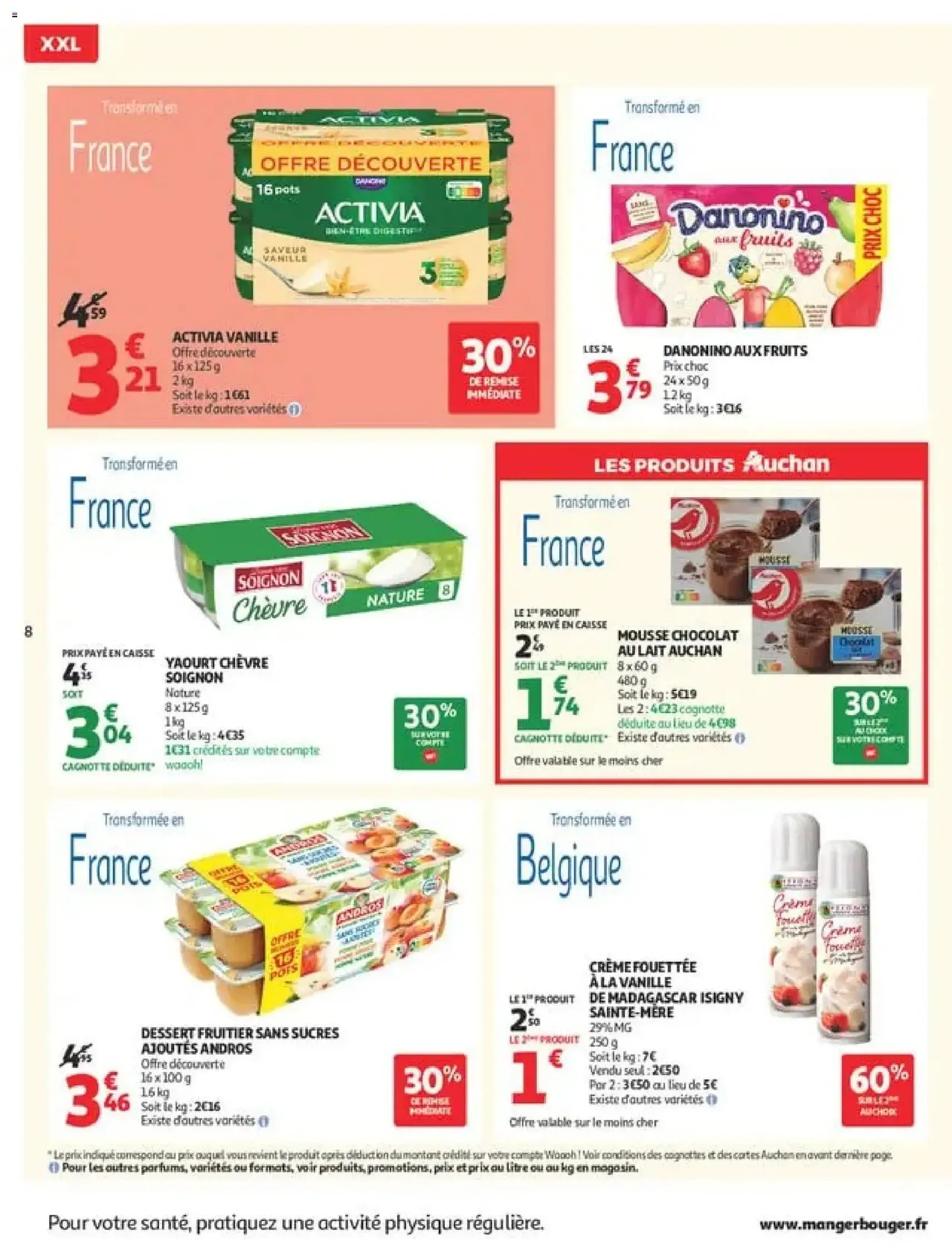 Auchan Promos XXL, rentrée - brochure valable à partir du 21/07/2026, page 8 sur 49
