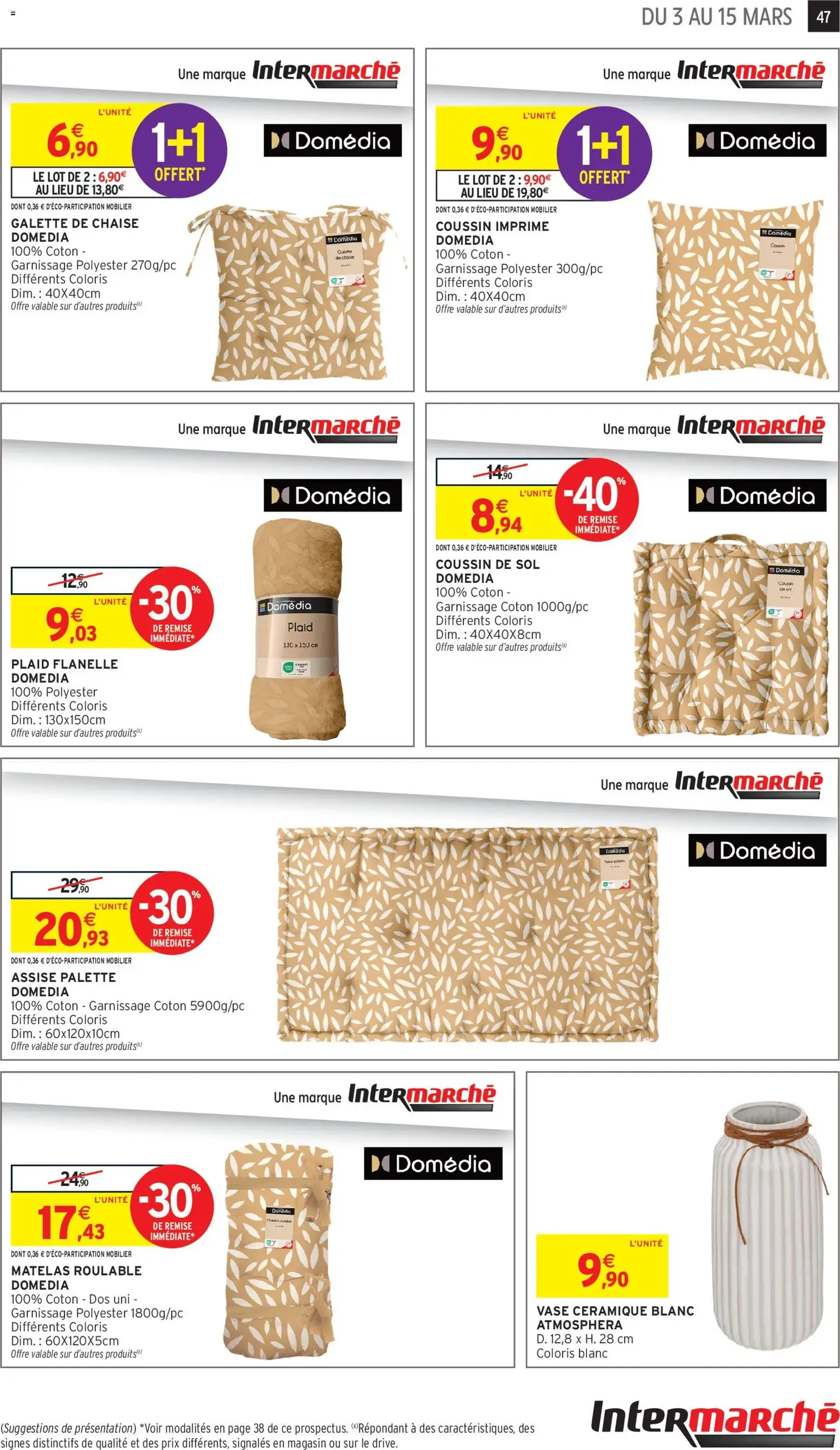 Intermarché catalogue semaine 10 - brochure valable à partir du 03/03/2026, page 47 sur 52