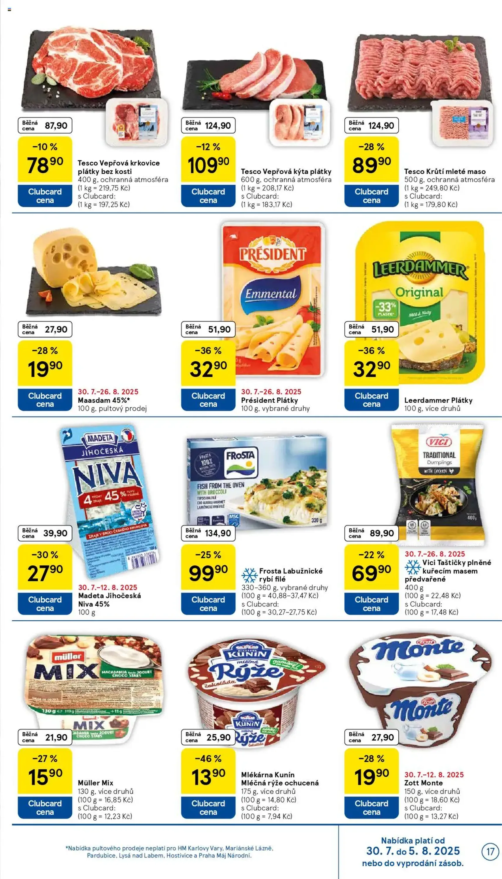 Tesco leták - Hypermarket - platný leták od 30.07.2025 strana 17 z 28 Tesco leták - Hypermarket - platný leták od 30.07.2025 strana 17 z 28