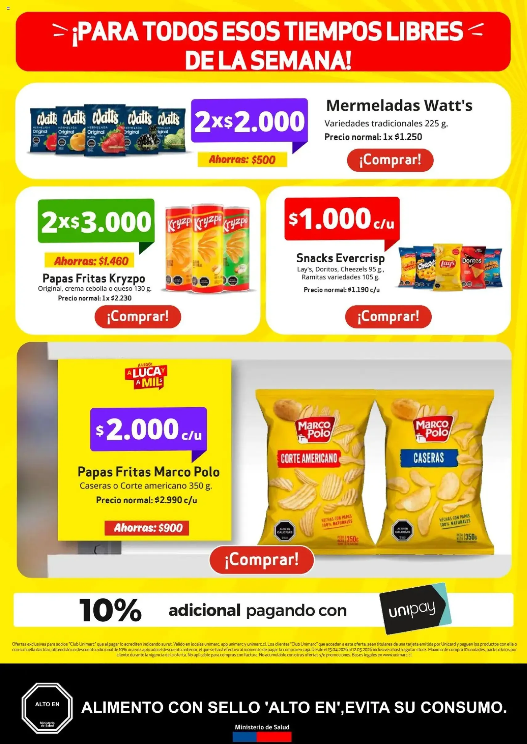 Unimarc Ofertas - folleto válido desde 14.04.2026 página 8 de 18