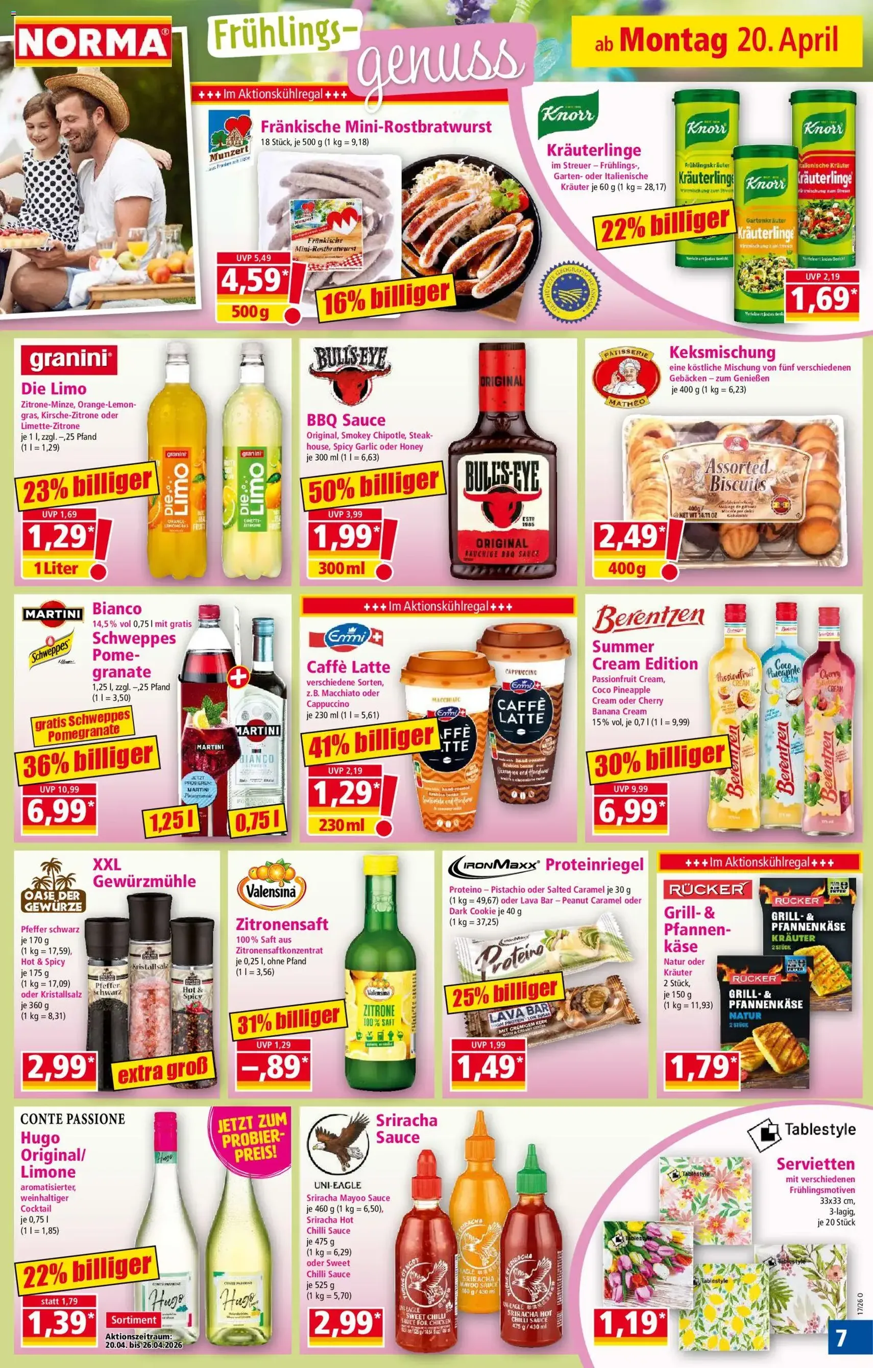 Norma Prospekt - Gültiger Prospekt ab 20.04.2026, Seite 7 von insgesamt 21
