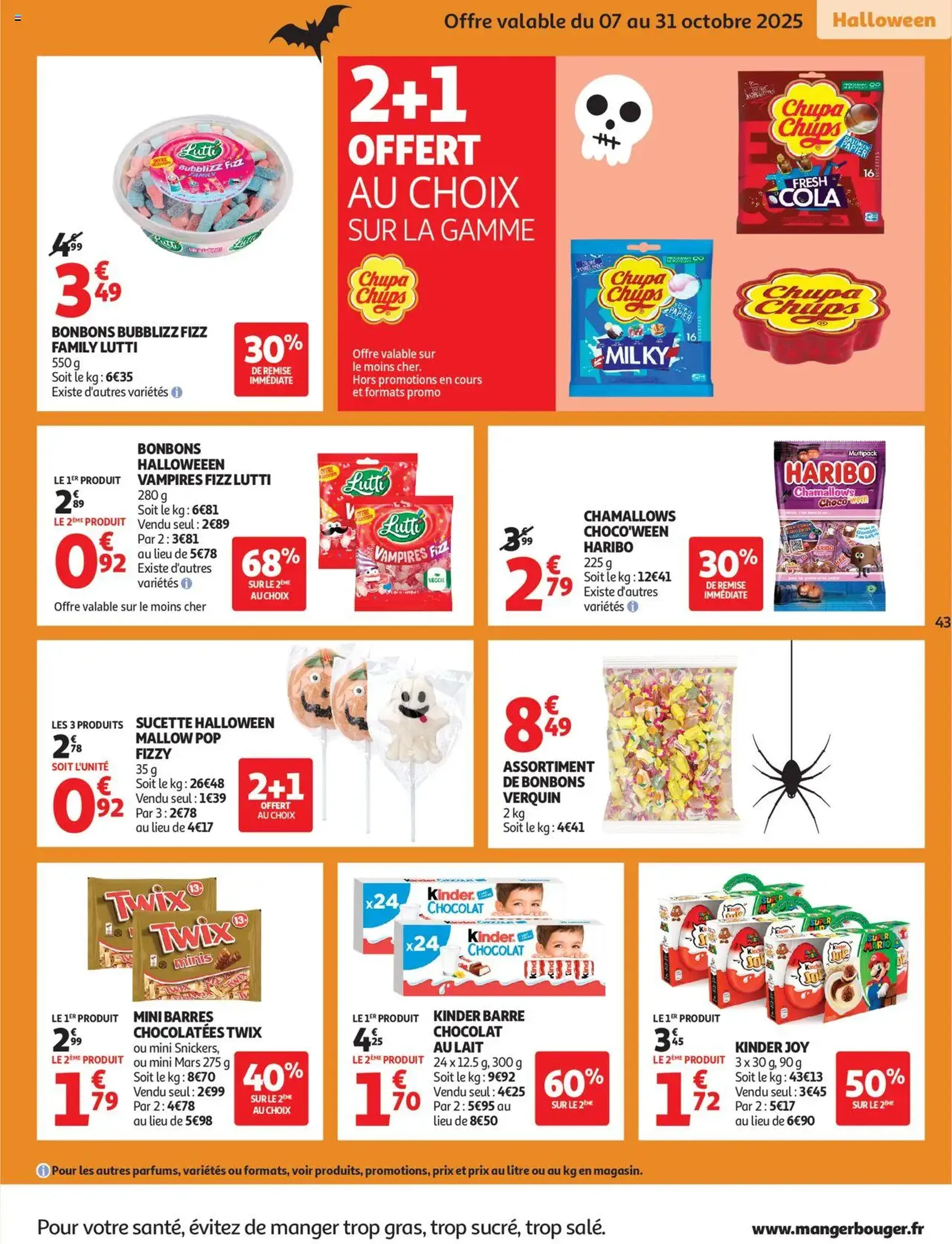 Auchan prospectus - brochure valable à partir du 07/10/2025, page 43 sur 66