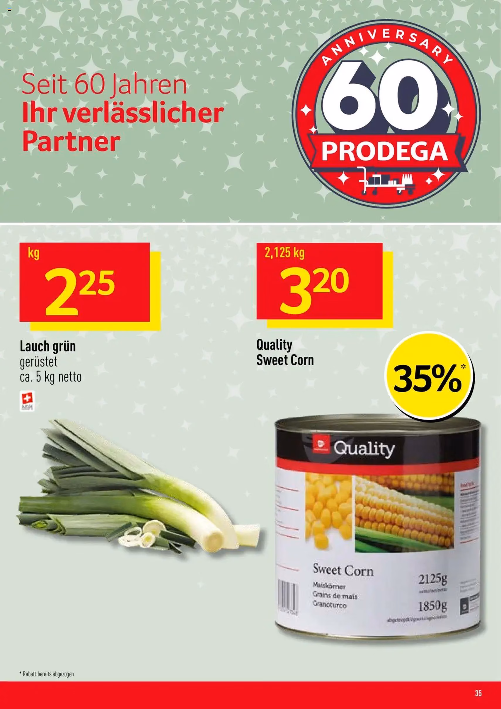 Prodega Aktionen - Gültiger Prospekt ab 20.10.2025, Seite 35 von insgesamt 36 Prodega Aktionen - Gültiger Prospekt ab 20.10.2025, Seite 35 von insgesamt 36