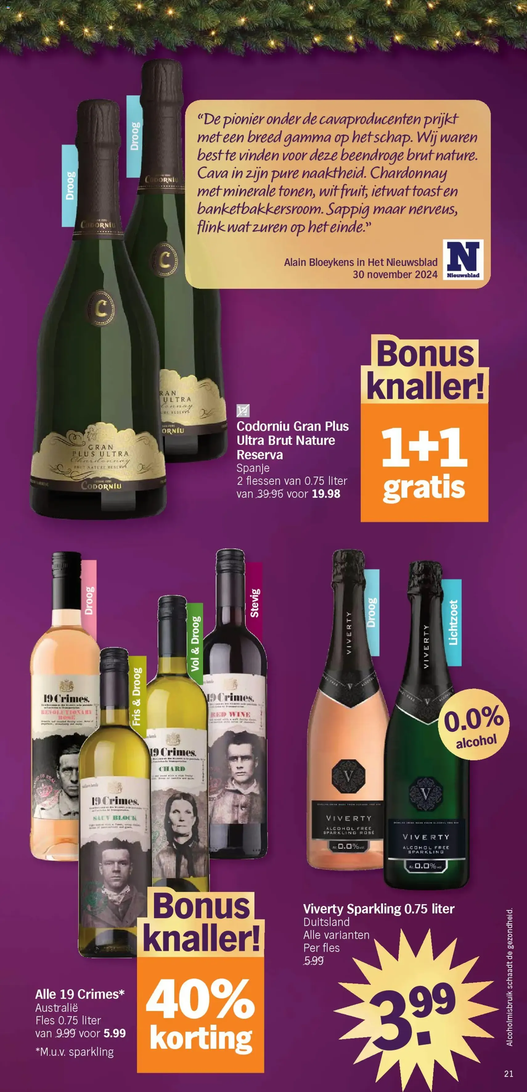 Albert Heijn folder week 51 - geldige folder vanaf 16/12/2025 pagina 21 van 40