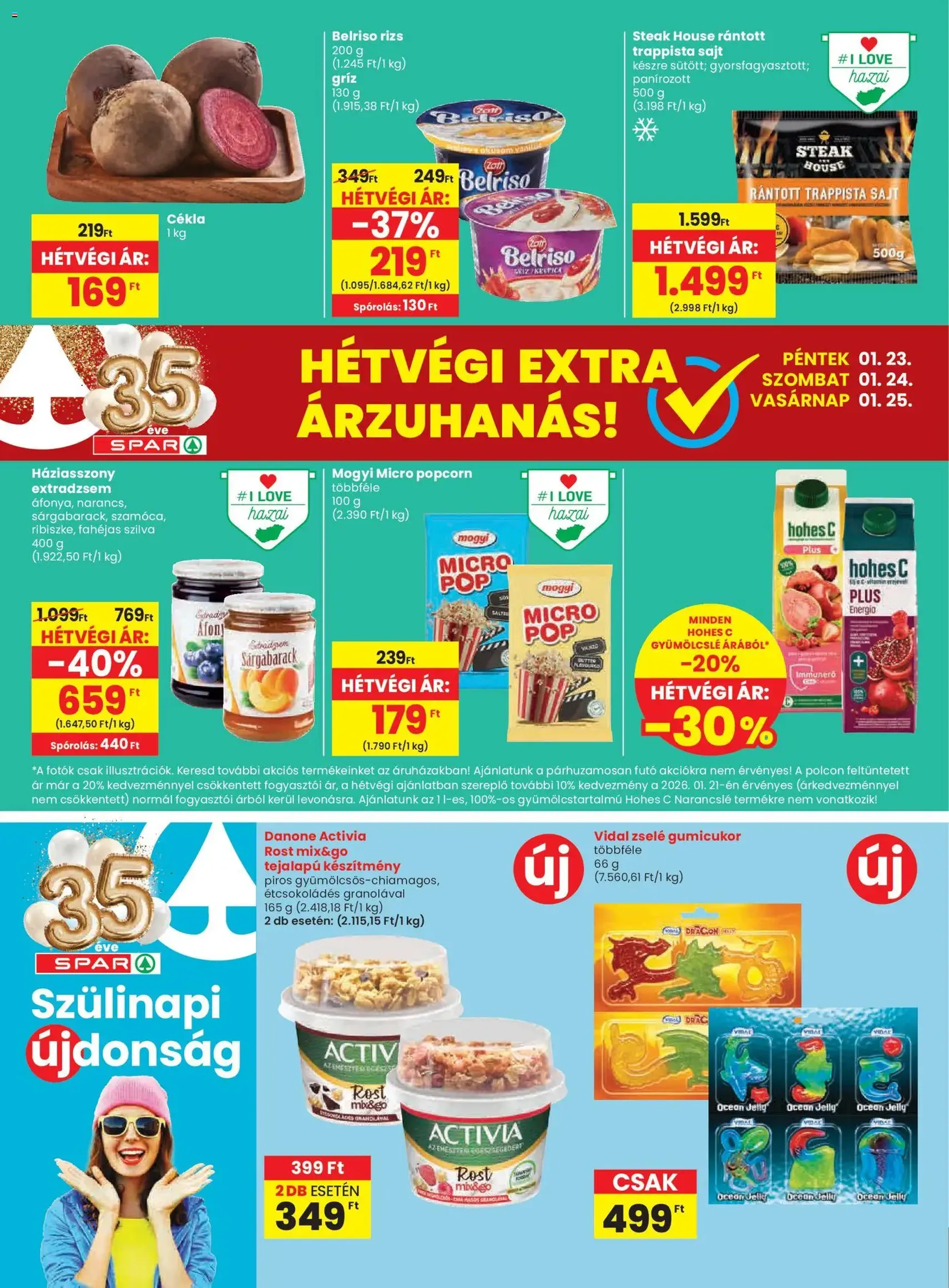 Spar Akciós újság - 2026.01.22. érvényes szórólap 20 oldal 20 oldalból