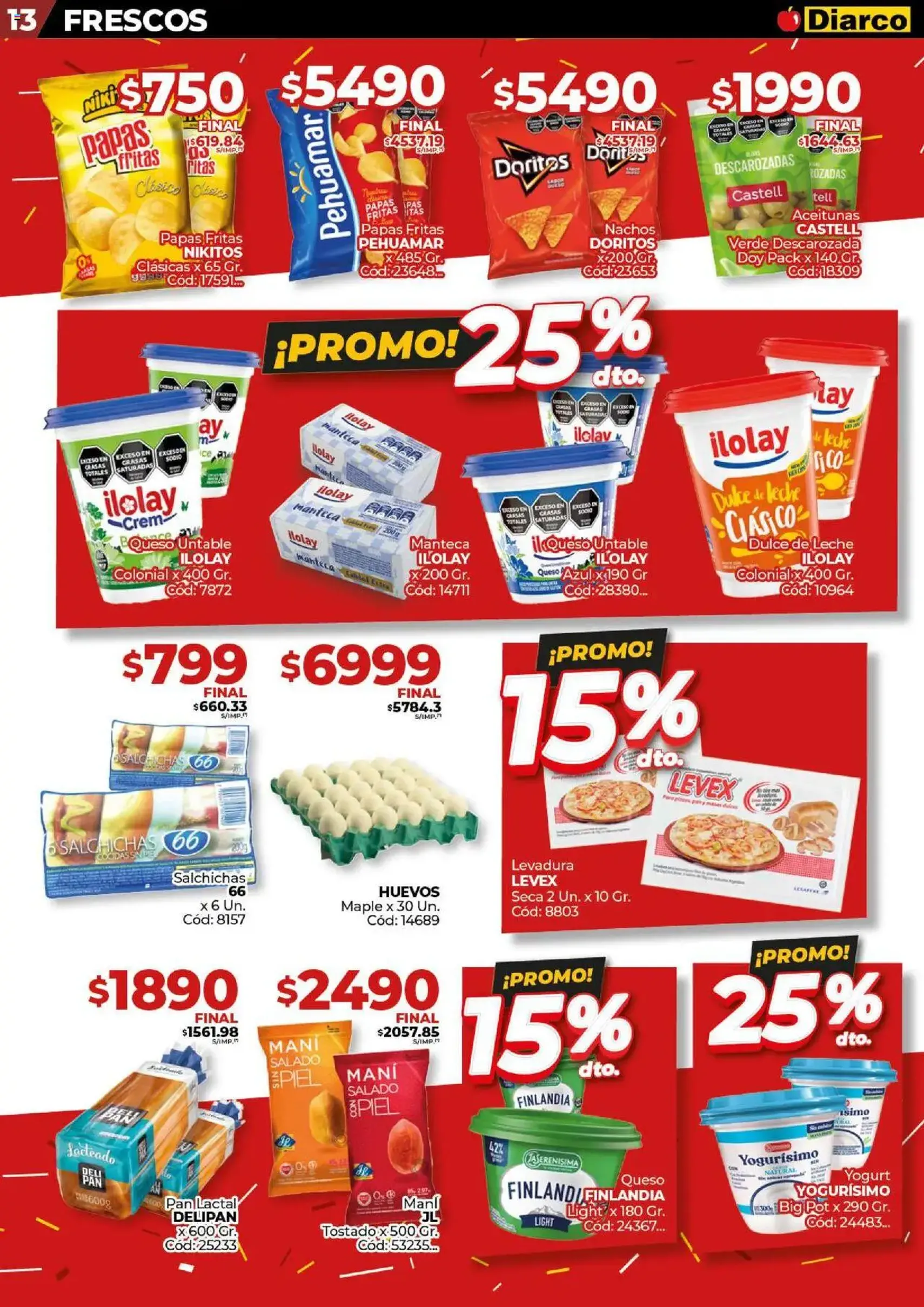 Diarco ofertas - folleto válido desde 11/08/2025 página 13 de 23 Diarco ofertas - folleto válido desde 11/08/2025 página 13 de 23