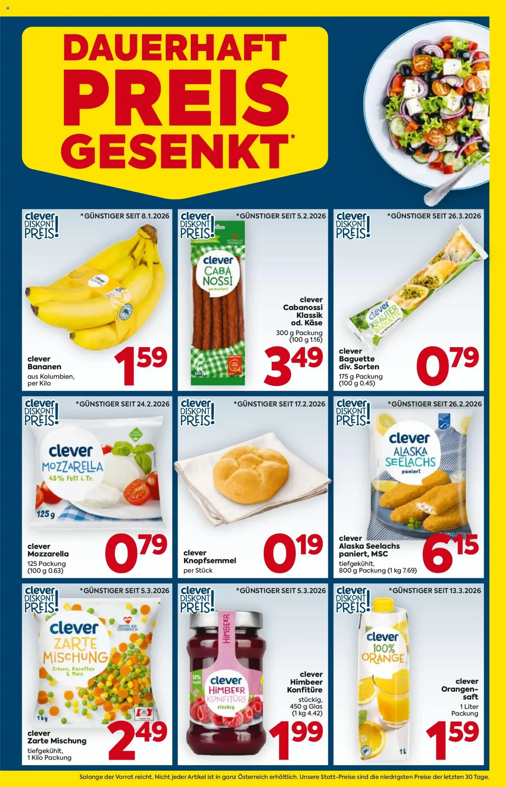 Billa - Flugblatt - Gültiger Prospekt ab 23.04.2026, Seite 3 von insgesamt 16