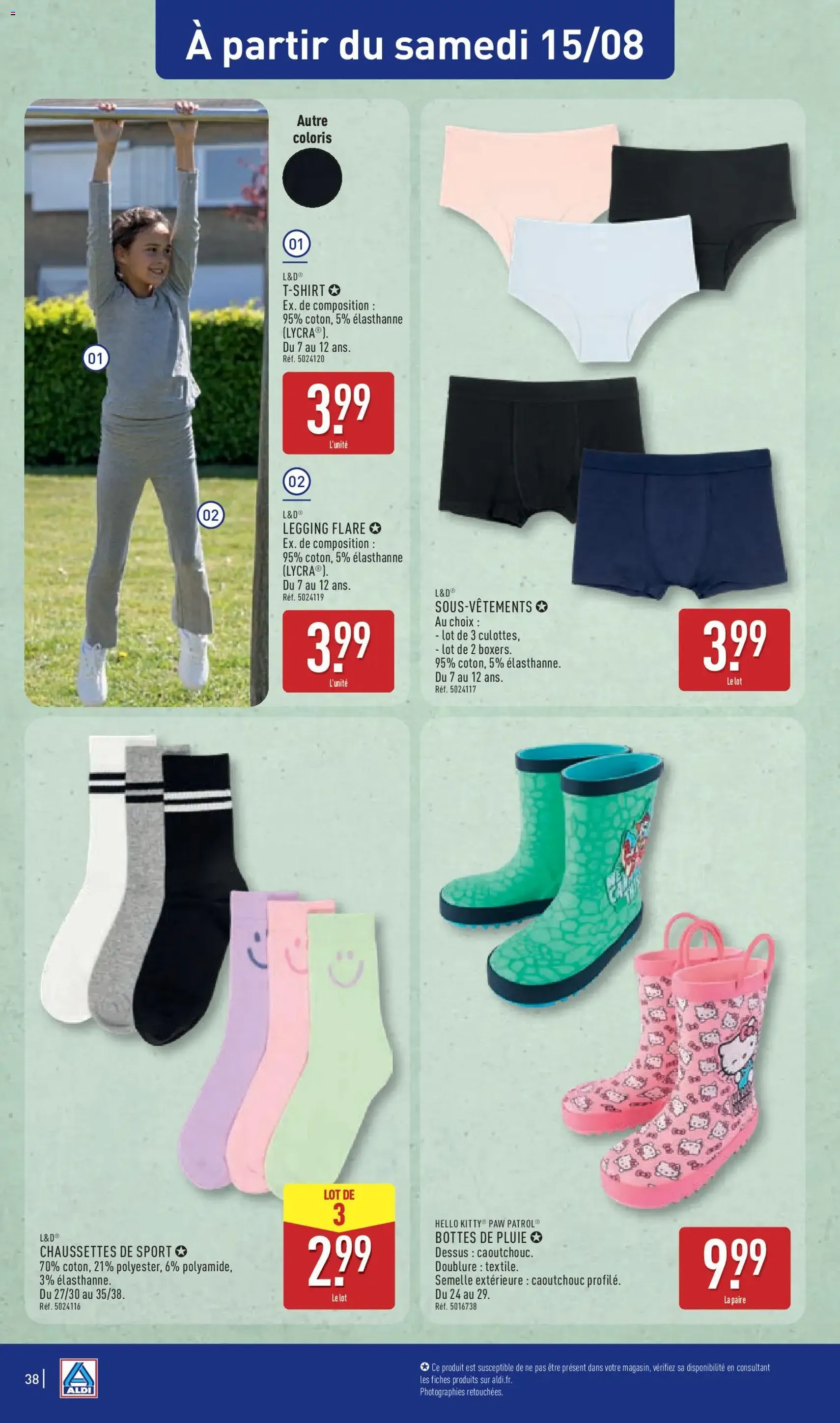 Aldi catalogue - brochure valable à partir du 11/08/2026, page 40 sur 46