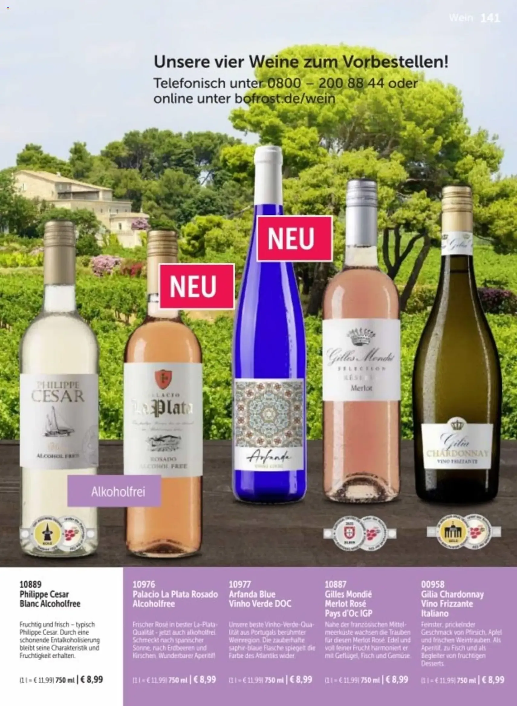 Bofrost Katalog - Gültiger Prospekt ab 06.03.2026, Seite 141 von insgesamt 150