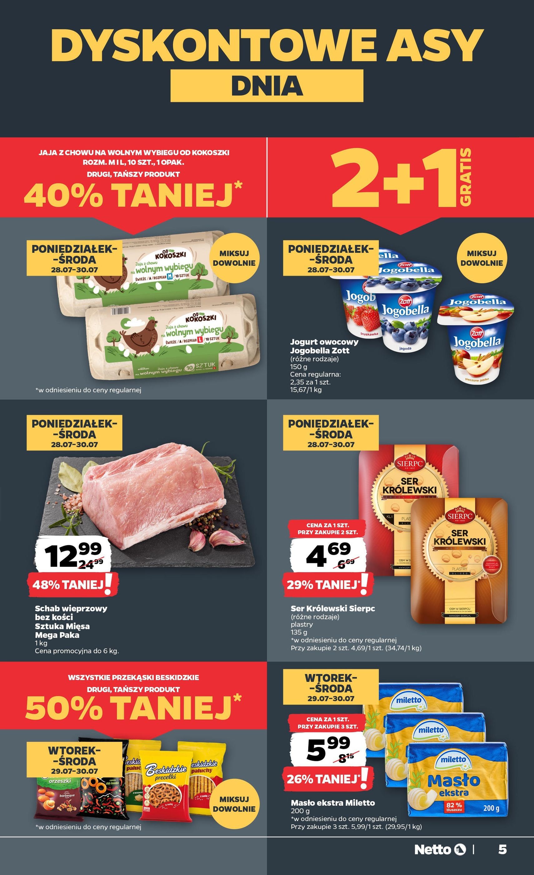 Netto gazetka - Spożywcza - ważny gazetka od 28.07.2025 strona 5 z 31 Netto gazetka - Spożywcza - ważny gazetka od 28.07.2025 strona 5 z 31