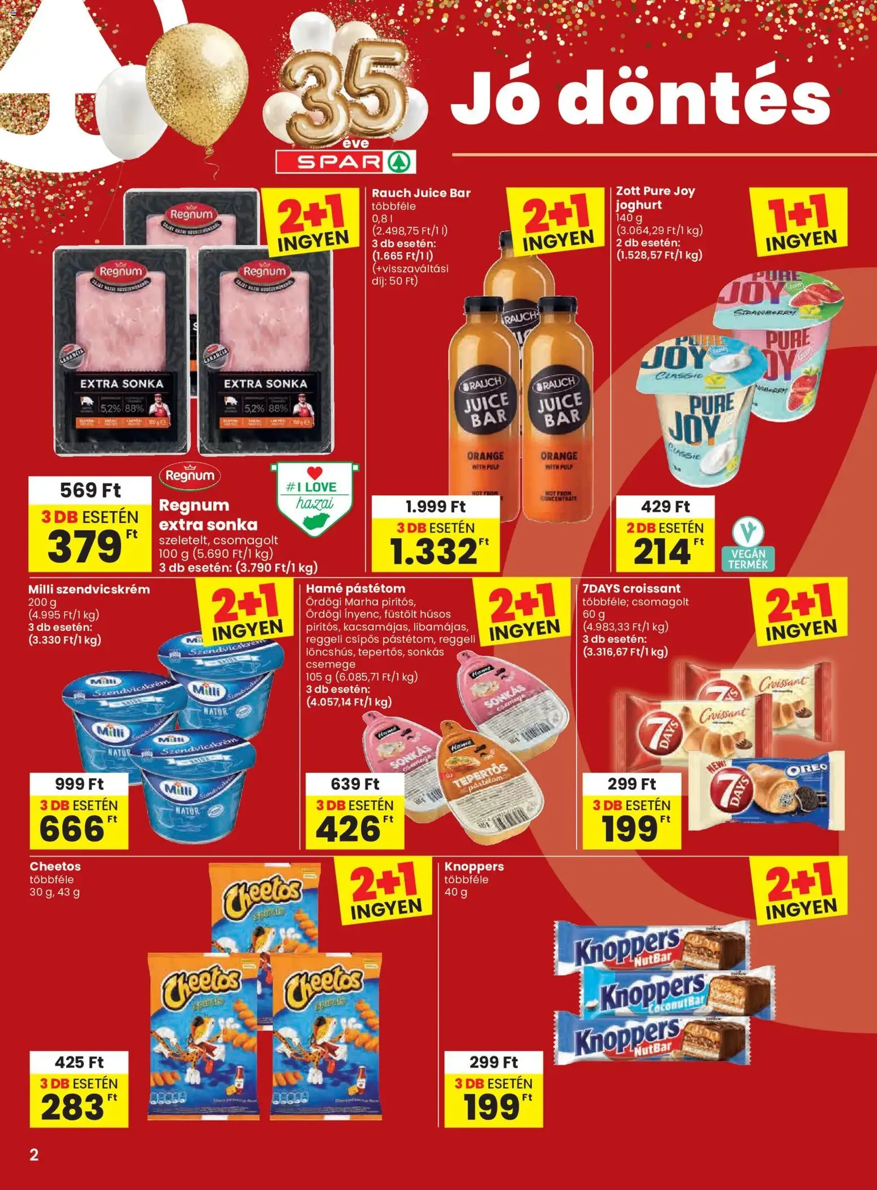 Spar akciós újság - 2026.07.30. érvényes szórólap 2 oldal 20 oldalból
