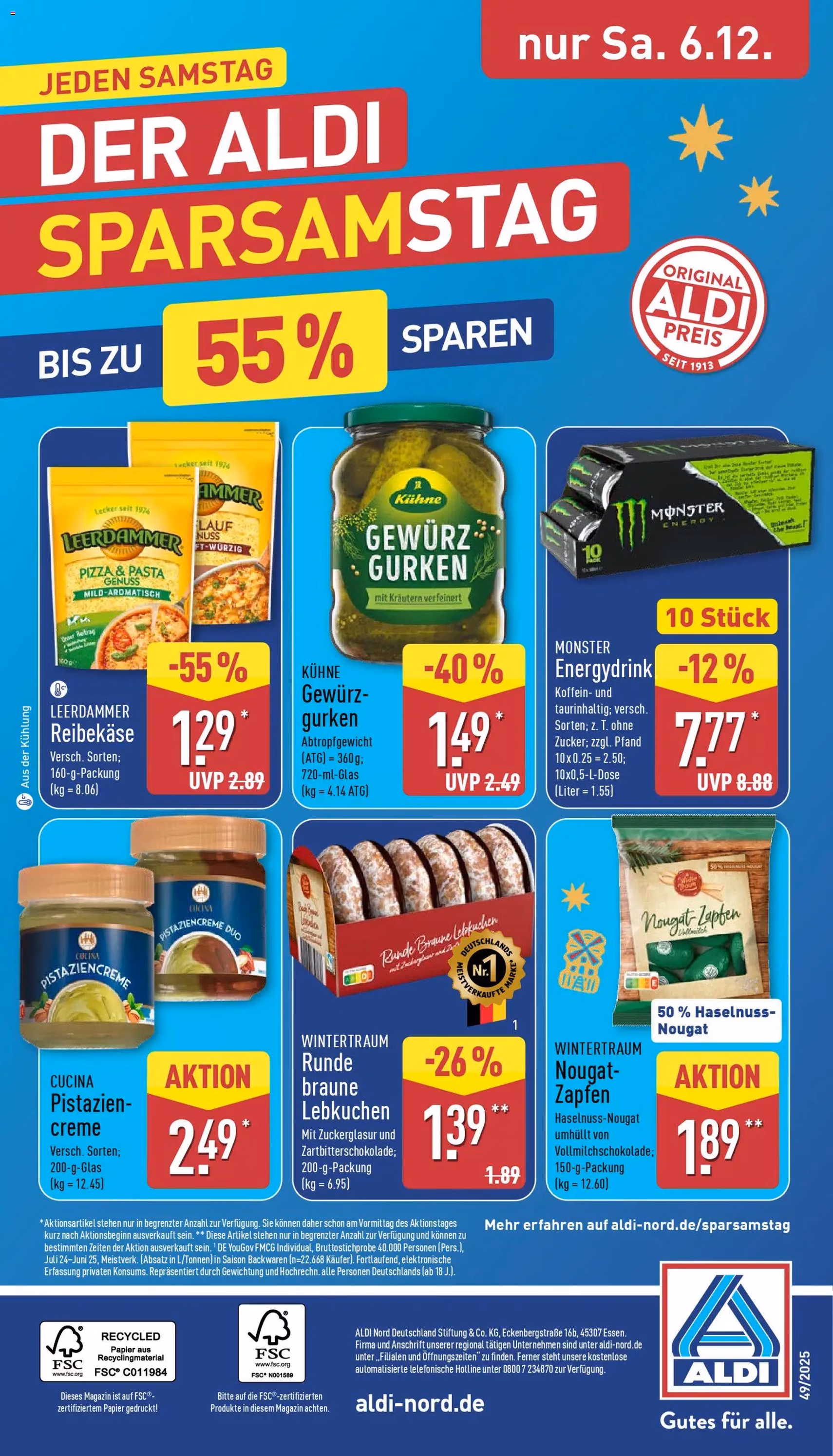 Aldi Prospekt - Gültiger Prospekt ab 01.12.2025, Seite 36 von insgesamt 45