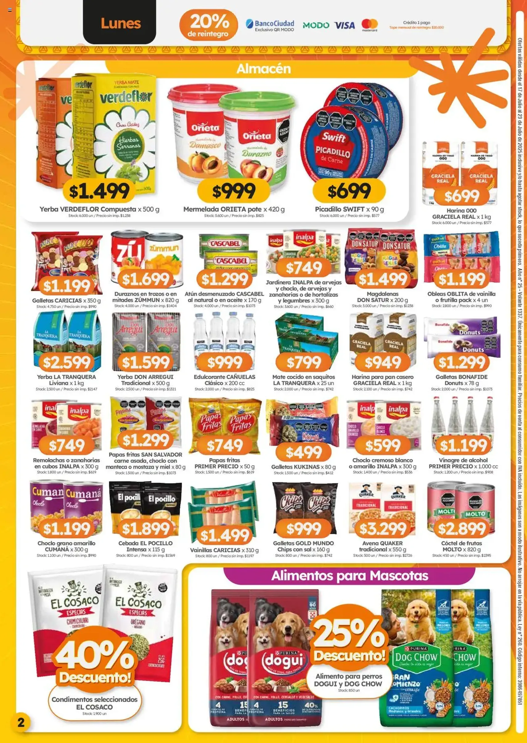 Cordiez ofertas - folleto válido desde 17/07/2025 página 2 de 8 Cordiez ofertas - folleto válido desde 17/07/2025 página 2 de 8