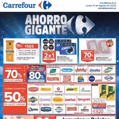 Vista previa del folleto Carrefour ofertas válido desde 05/08/2025