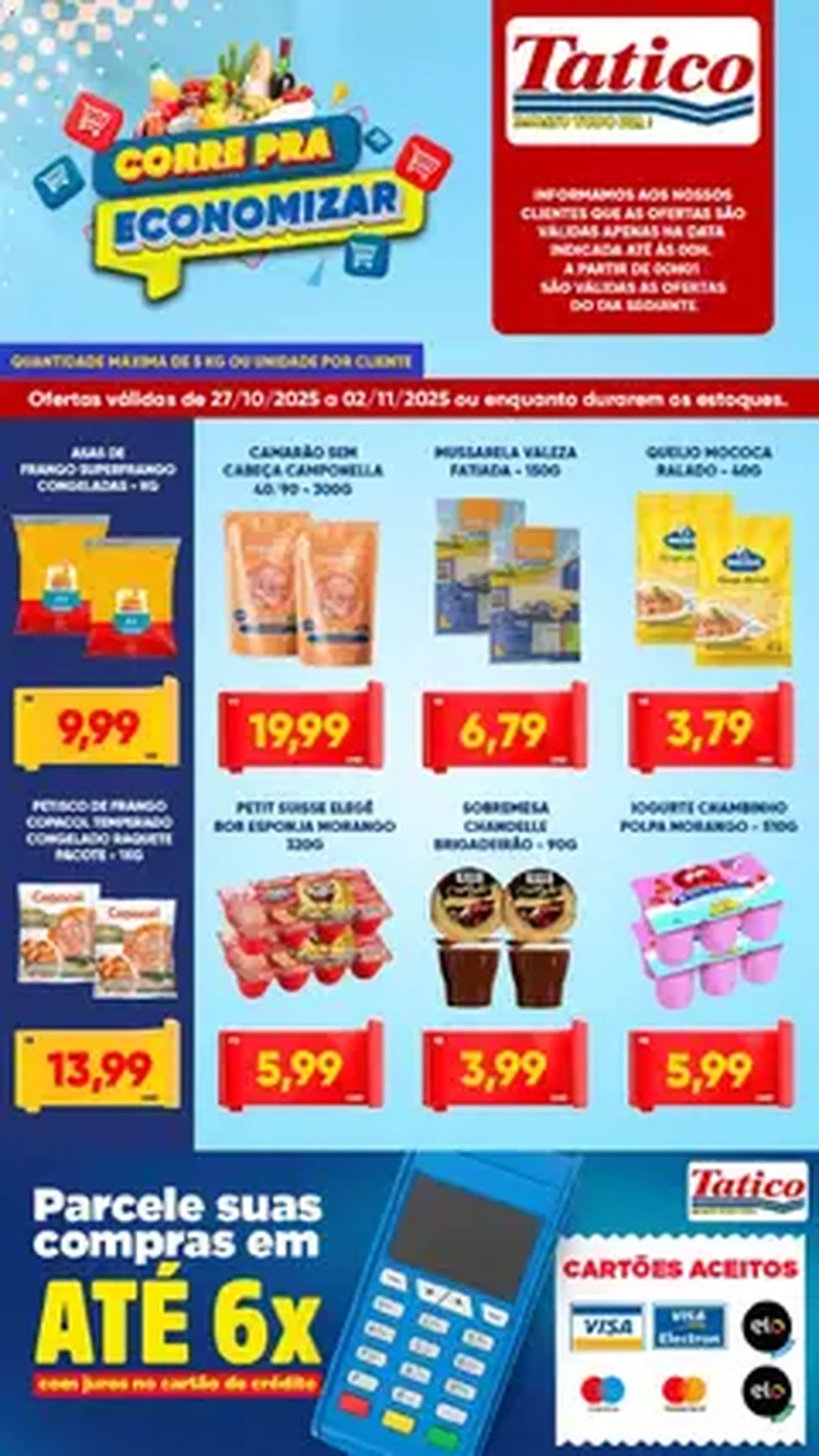 Tatico - Ofertas da semana - folheto válido a partir de 27/10/2025 página 1 de 1