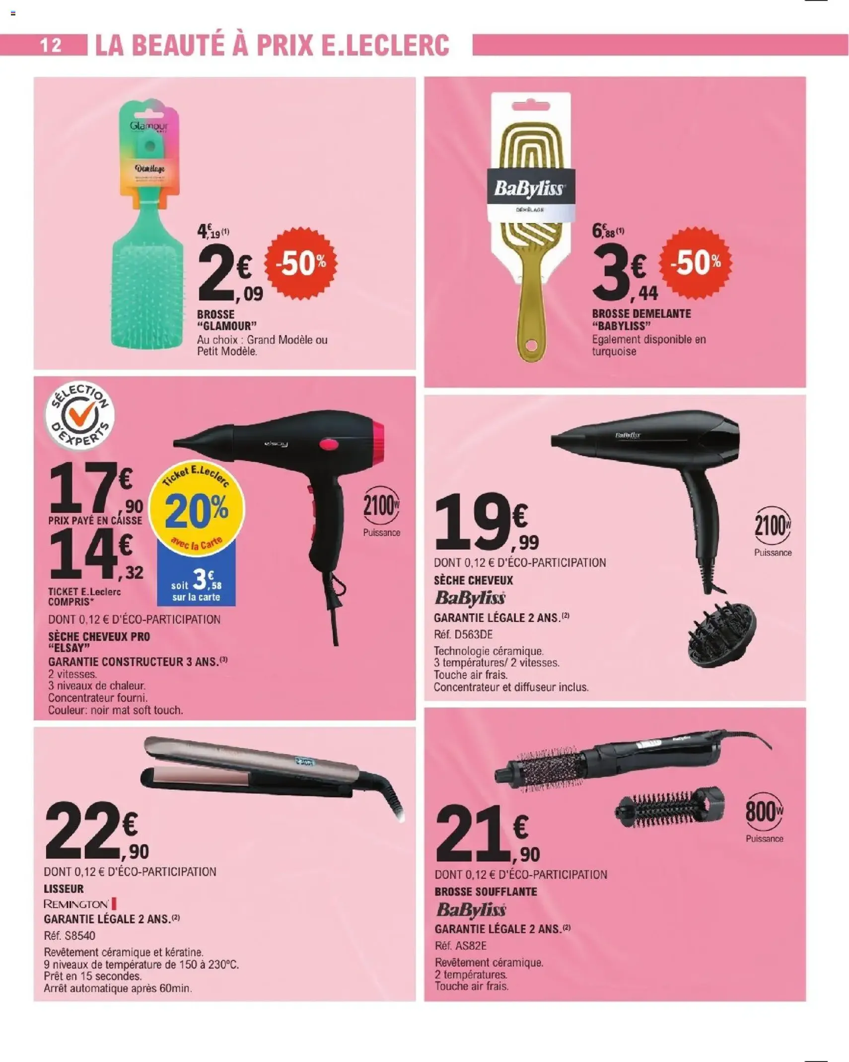 E.Leclerc catalogue semaine 4 - brochure valable à partir du 20/01/2026, page 12 sur 56