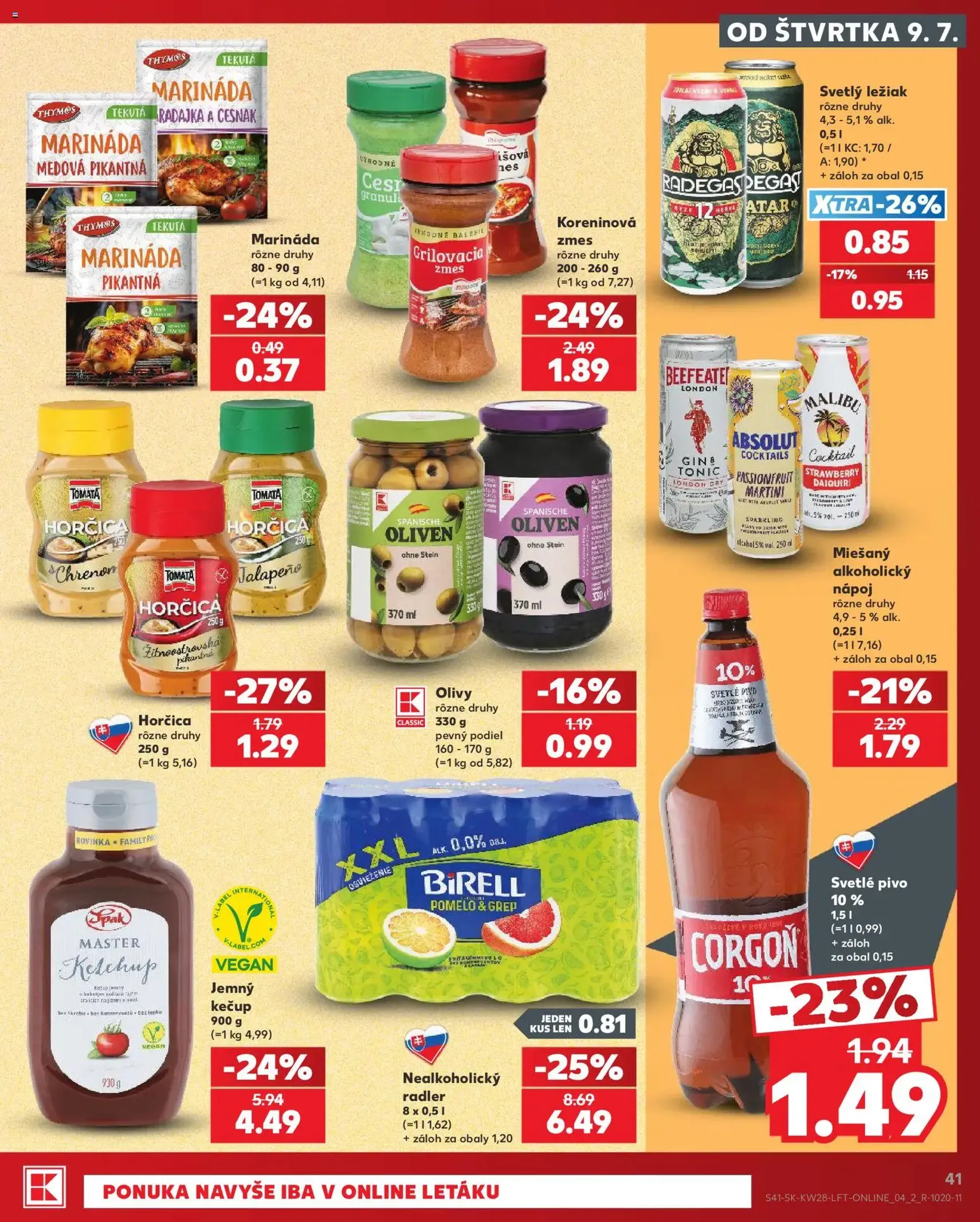 Kaufland SK akciós újság - 2026.07.09. érvényes szórólap 41 oldal 82 oldalból