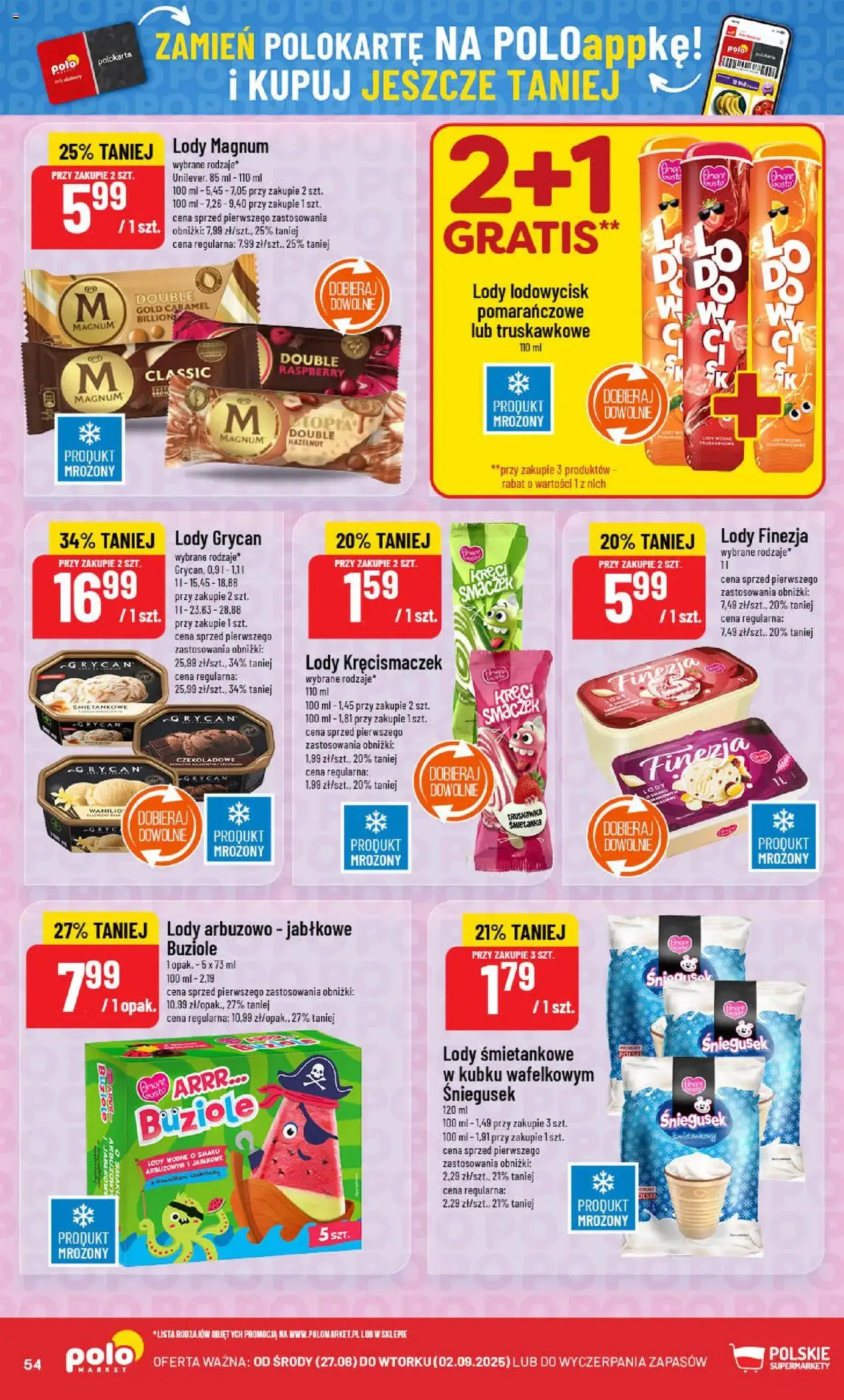 POLOmarket Gazetka - ważny gazetka od 27.08.2025 strona 54 z 78 POLOmarket Gazetka - ważny gazetka od 27.08.2025 strona 54 z 78
