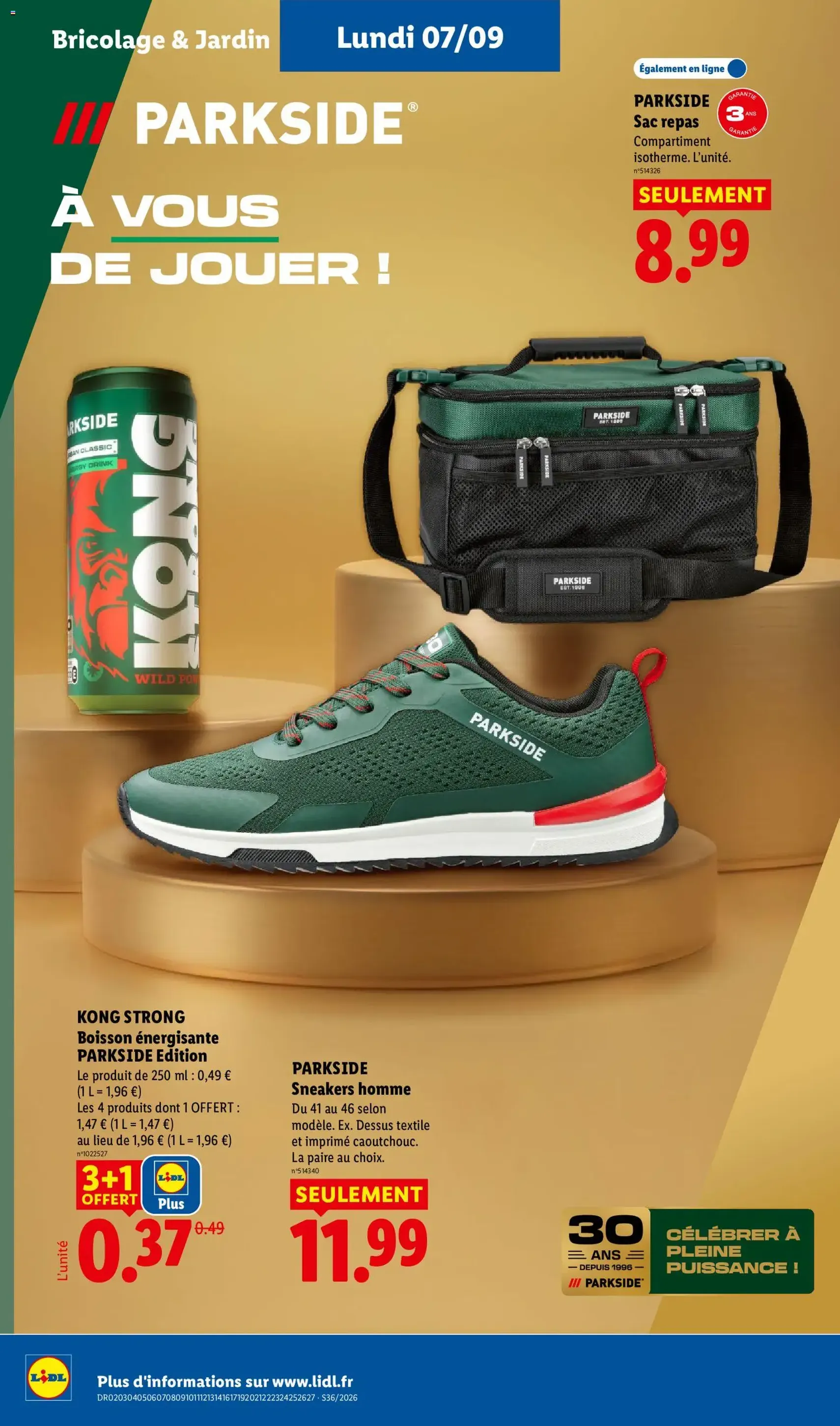 LIDL catalogue - brochure valable à partir du 03/09/2026, page 58 sur 61