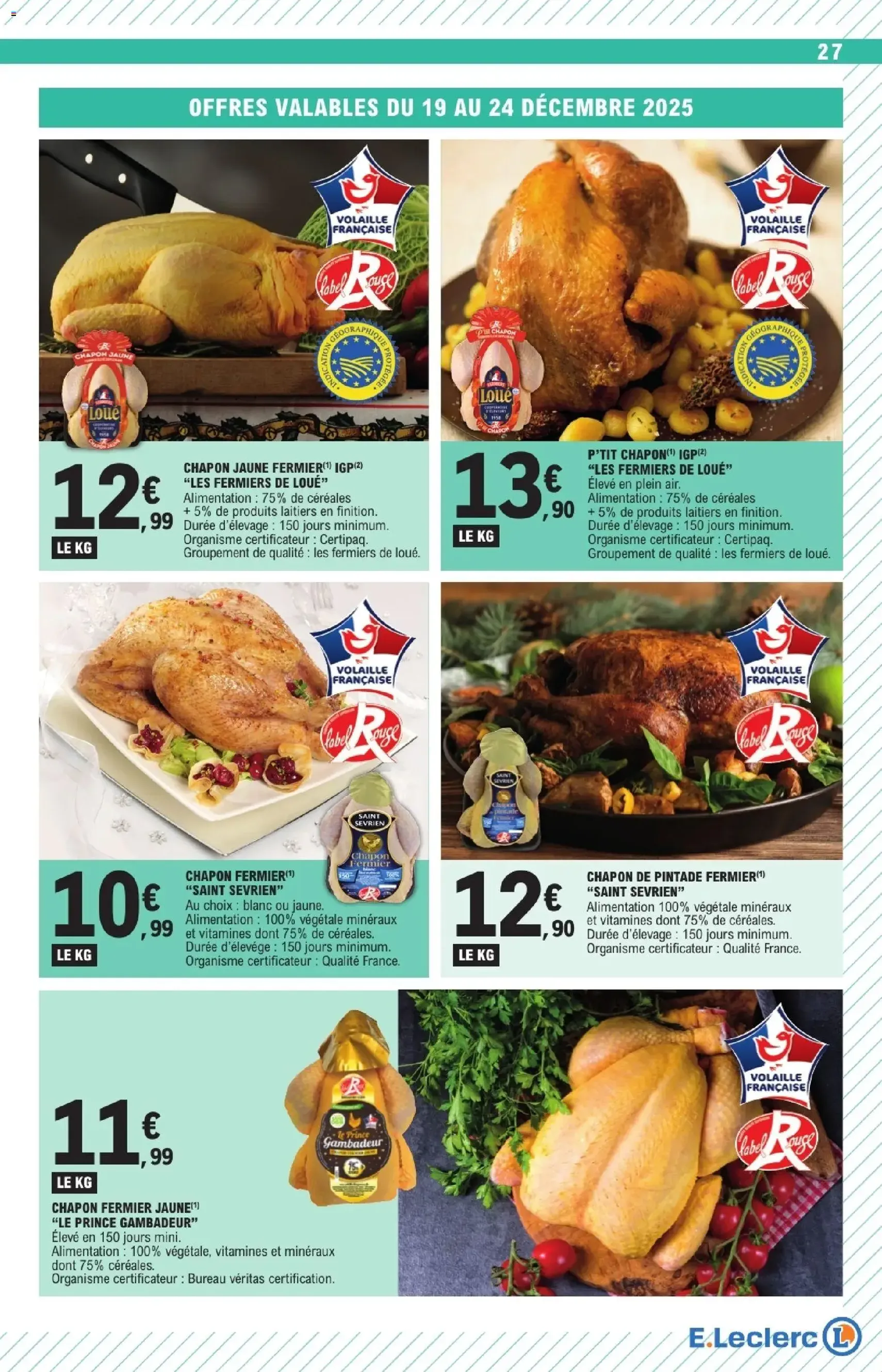 E.Leclerc catalogue semaine 51 - brochure valable à partir du 16/12/2025, page 27 sur 64