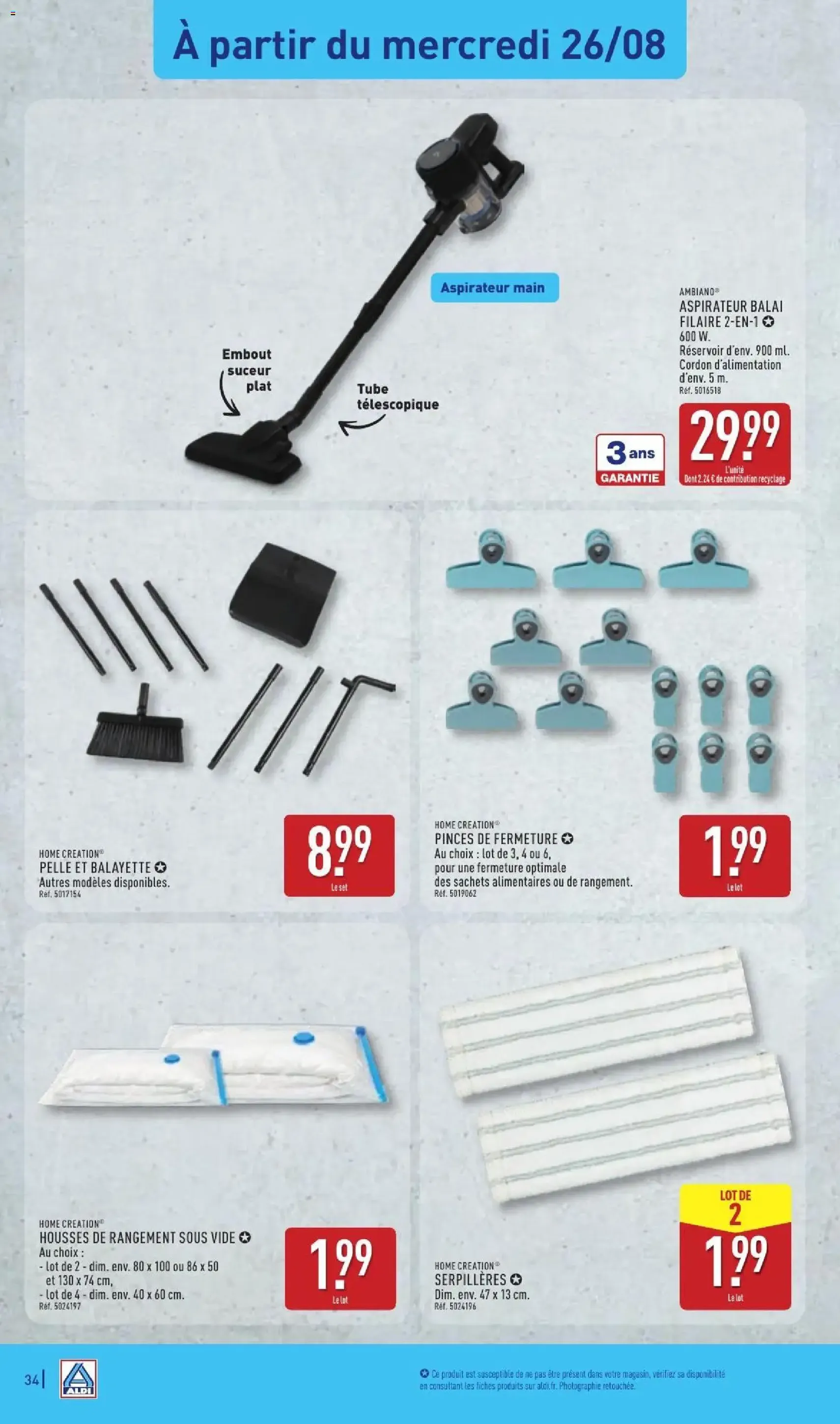 Aldi catalogue - brochure valable à partir du 25/08/2026, page 36 sur 47
