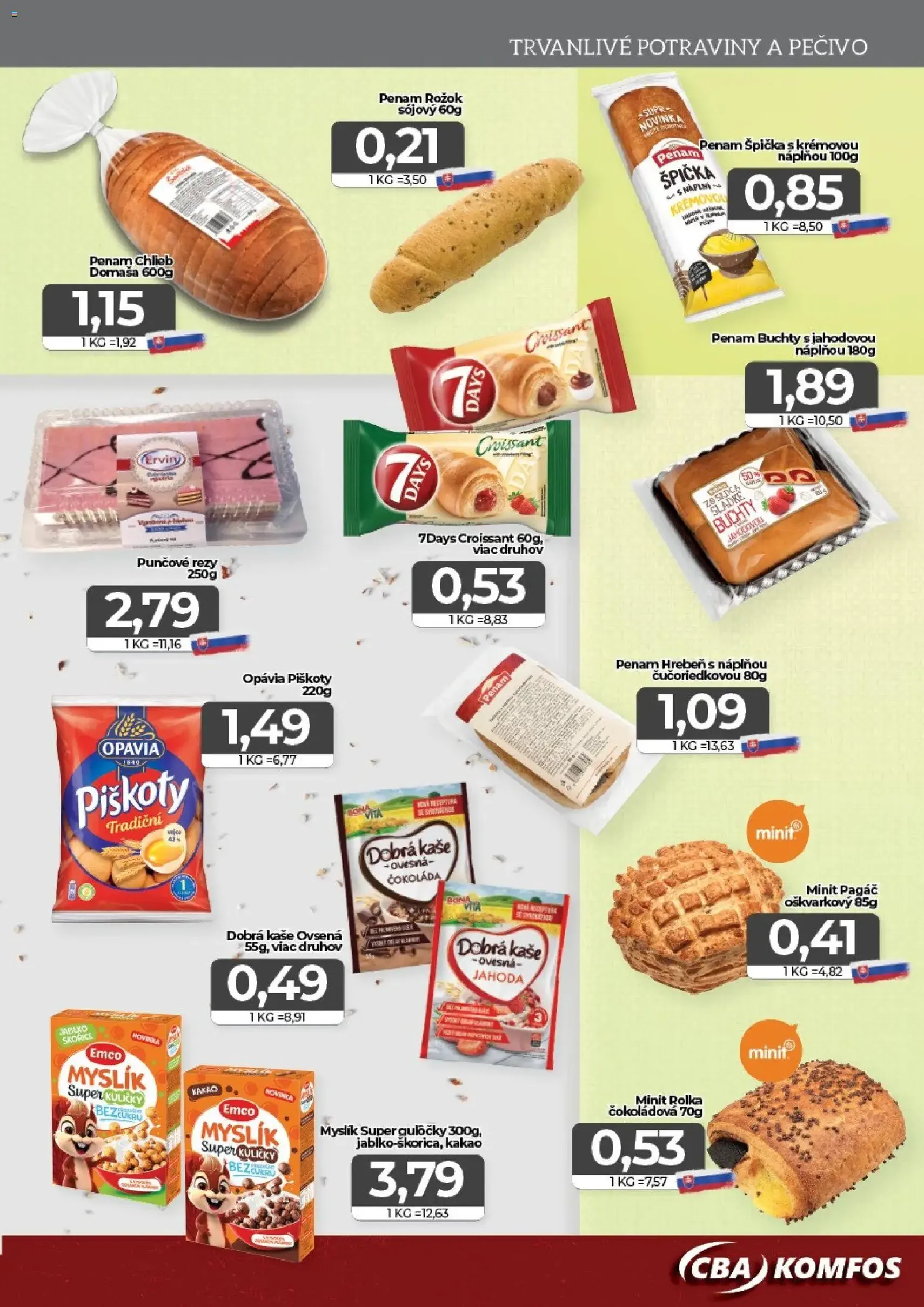 CBA Komfos leták - platný leták od 23.10.2026 strana 9 z 16