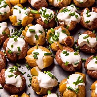 Recipe preview Mini Baked Potatoes