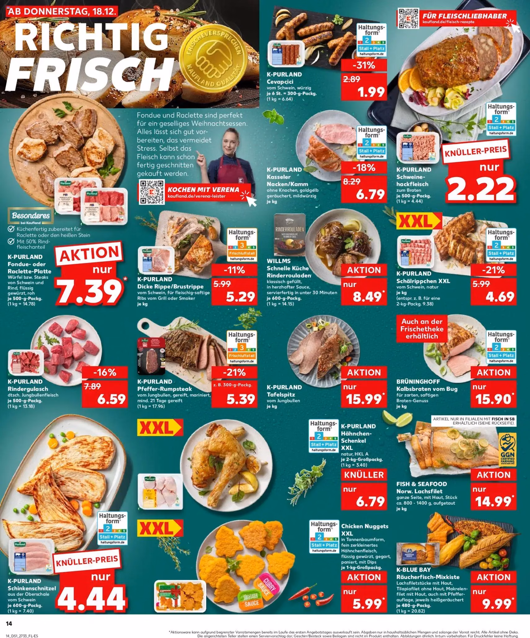Kaufland Prospekt - Gültiger Prospekt ab 18.12.2025, Seite 14 von insgesamt 38
