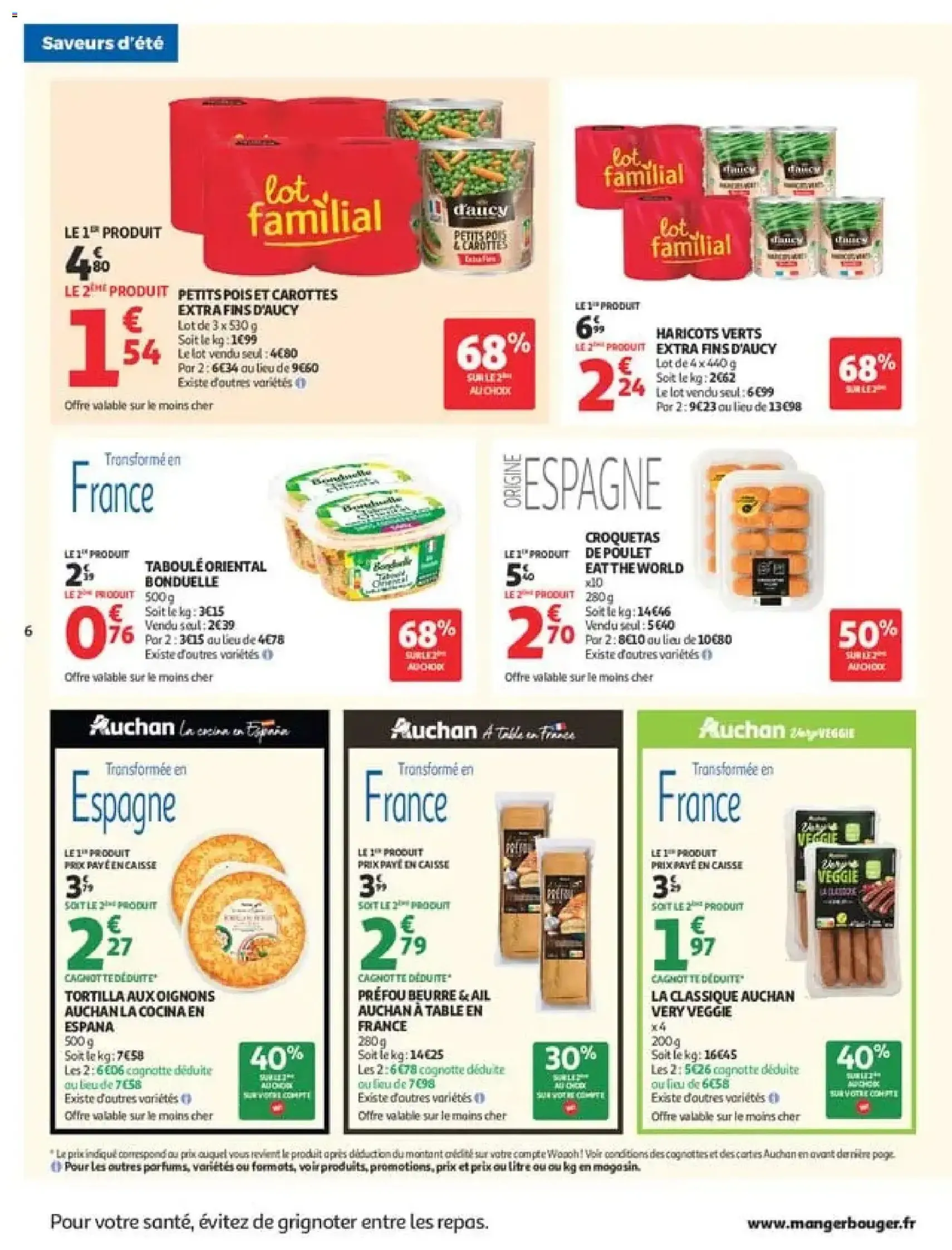 Auchan prospectus - brochure valable à partir du 28/07/2026, page 6 sur 54
