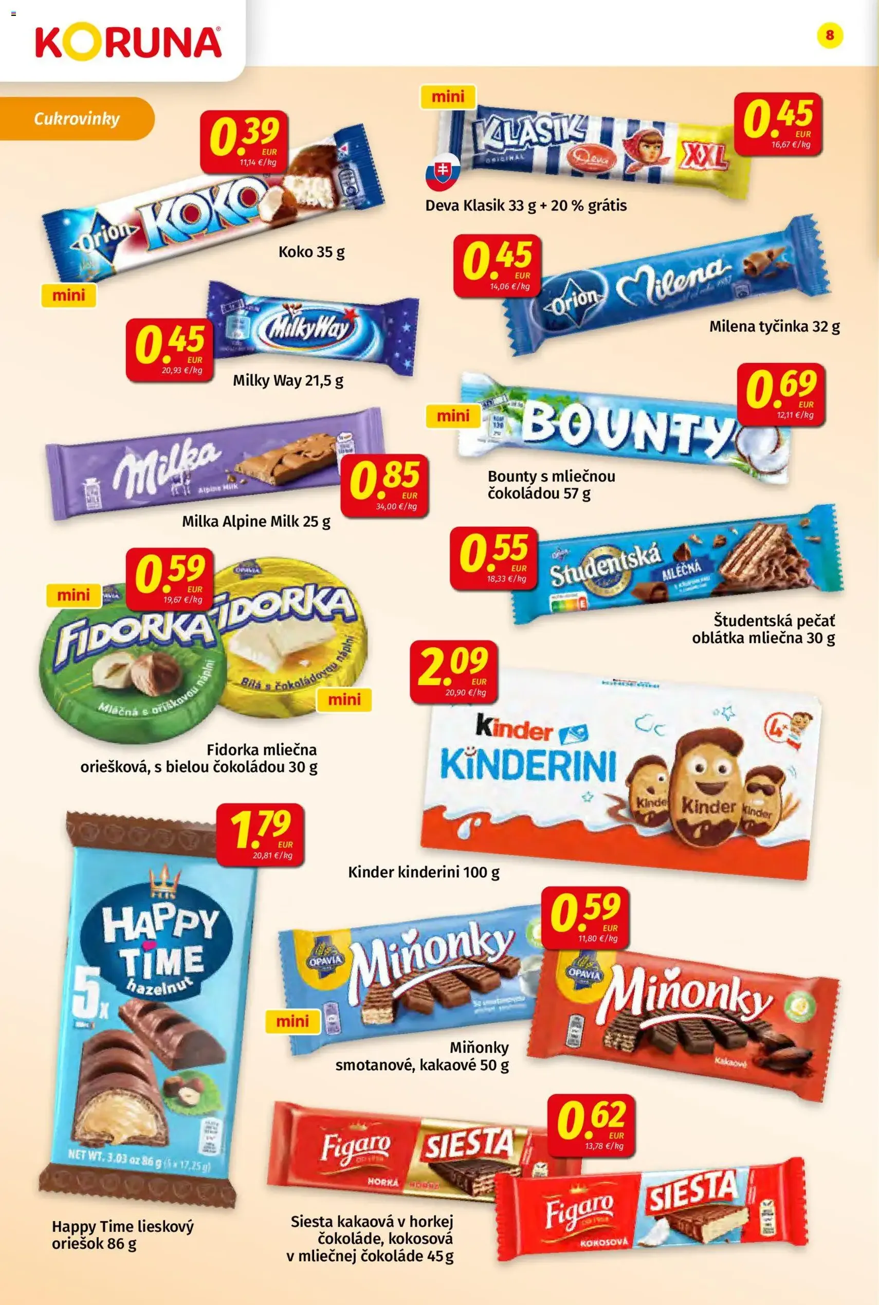 Koruna leták - platný leták od 22.05.2026 strana 8 z 24