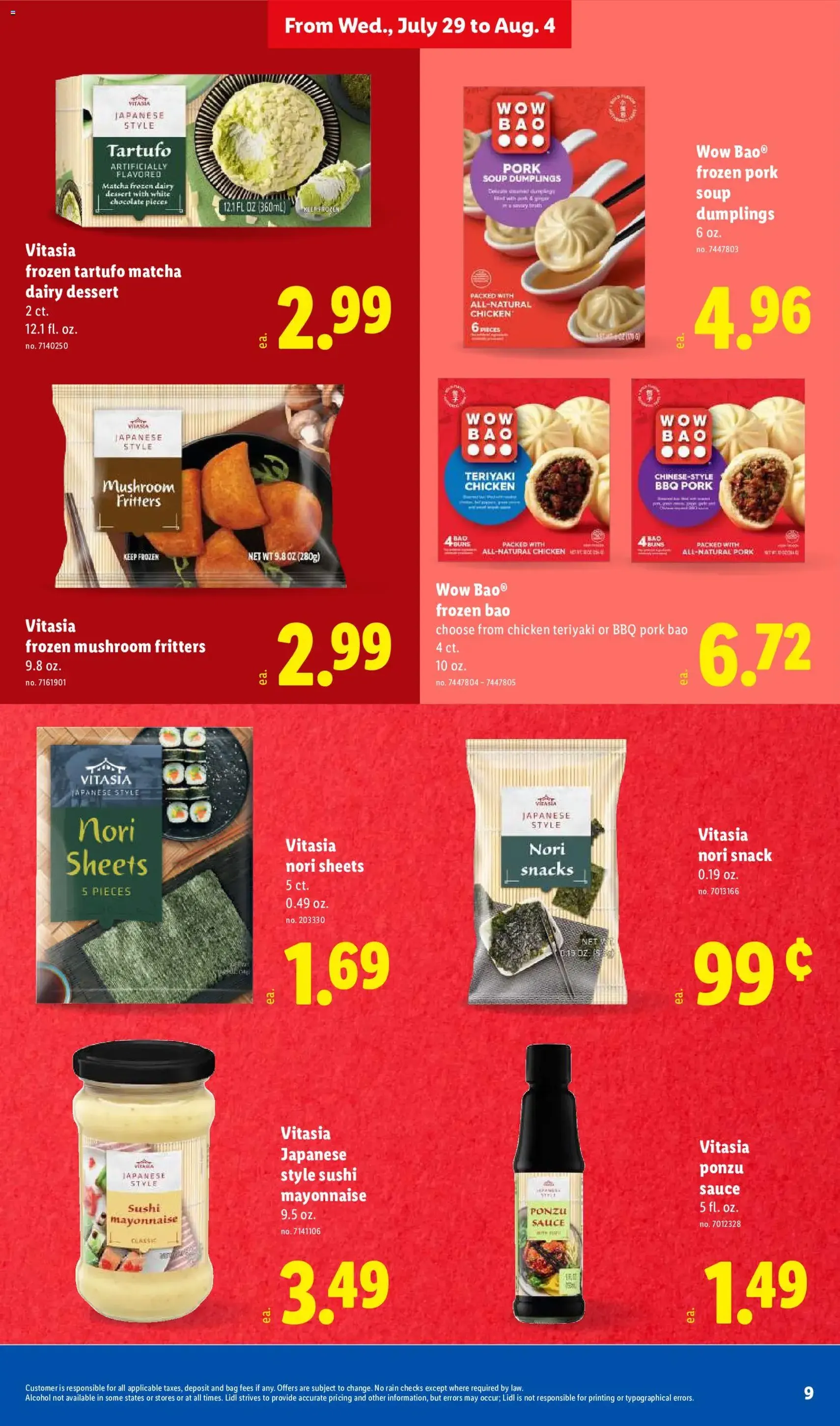 Lidl Weekly Ad - valid flyer from 07/29/2026, page 9 of 48