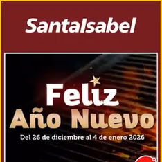 Vista previa del folleto Santa Isabel ofertas válido desde 29.12.2025