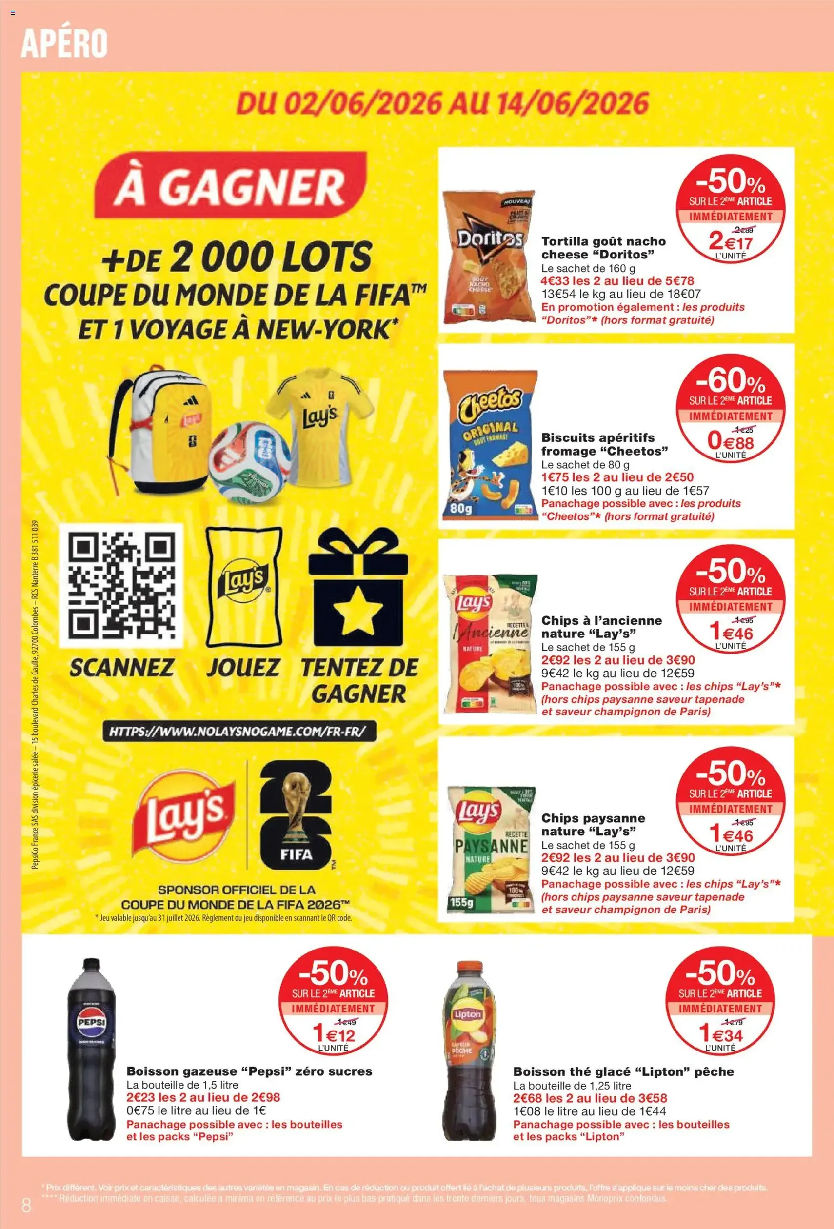 Monoprix catalogue - brochure valable à partir du 02/06/2026, page 8 sur 54