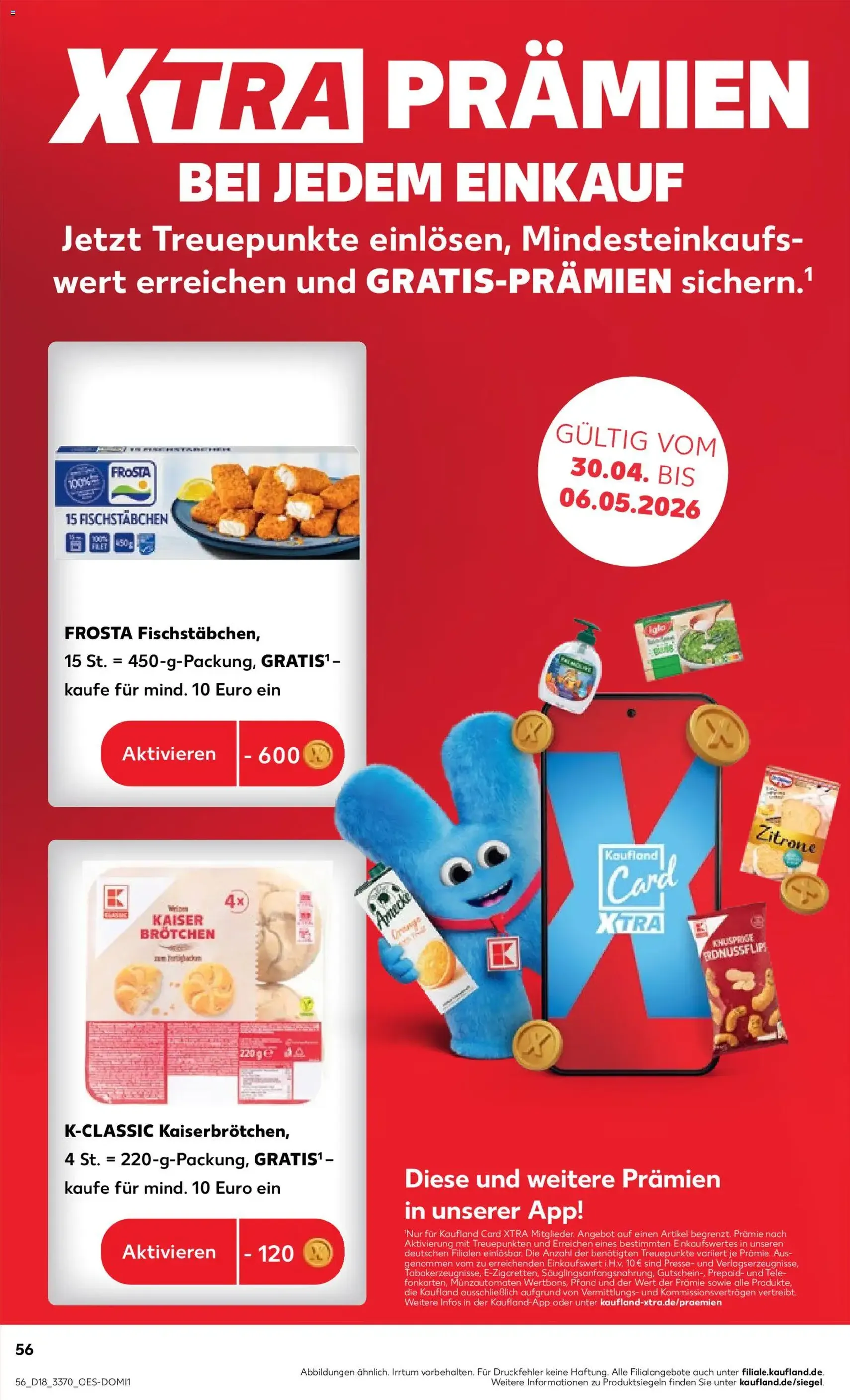 Kaufland Prospekt - Gültiger Prospekt ab 30.04.2026, Seite 56 von insgesamt 62